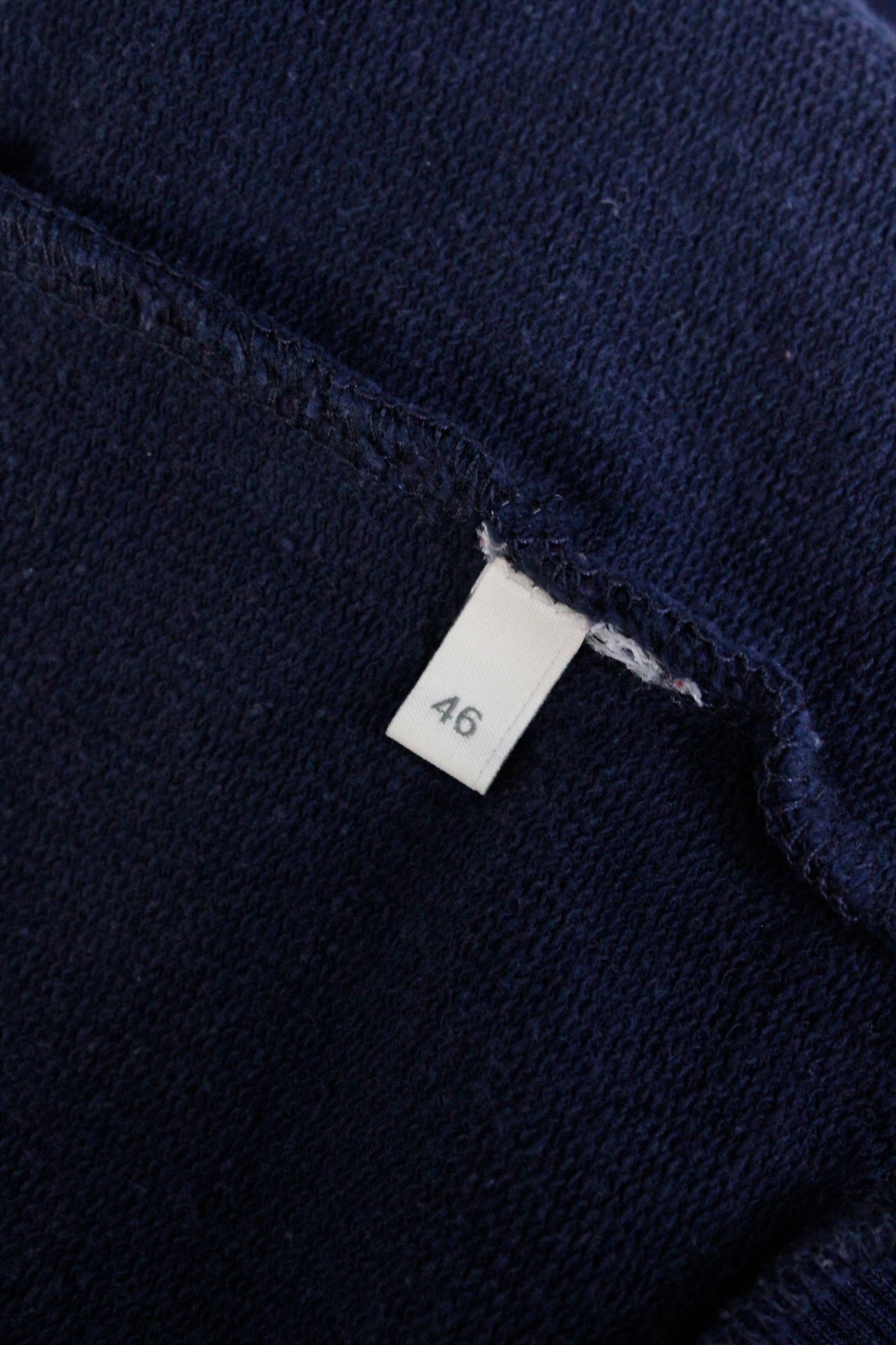 Pierre Balmain Pierre Balmain Navy Embroidered Logo Crew Sweatshirt 46 Size US S / EU 44-46 / 1 - 6 Thumbnail