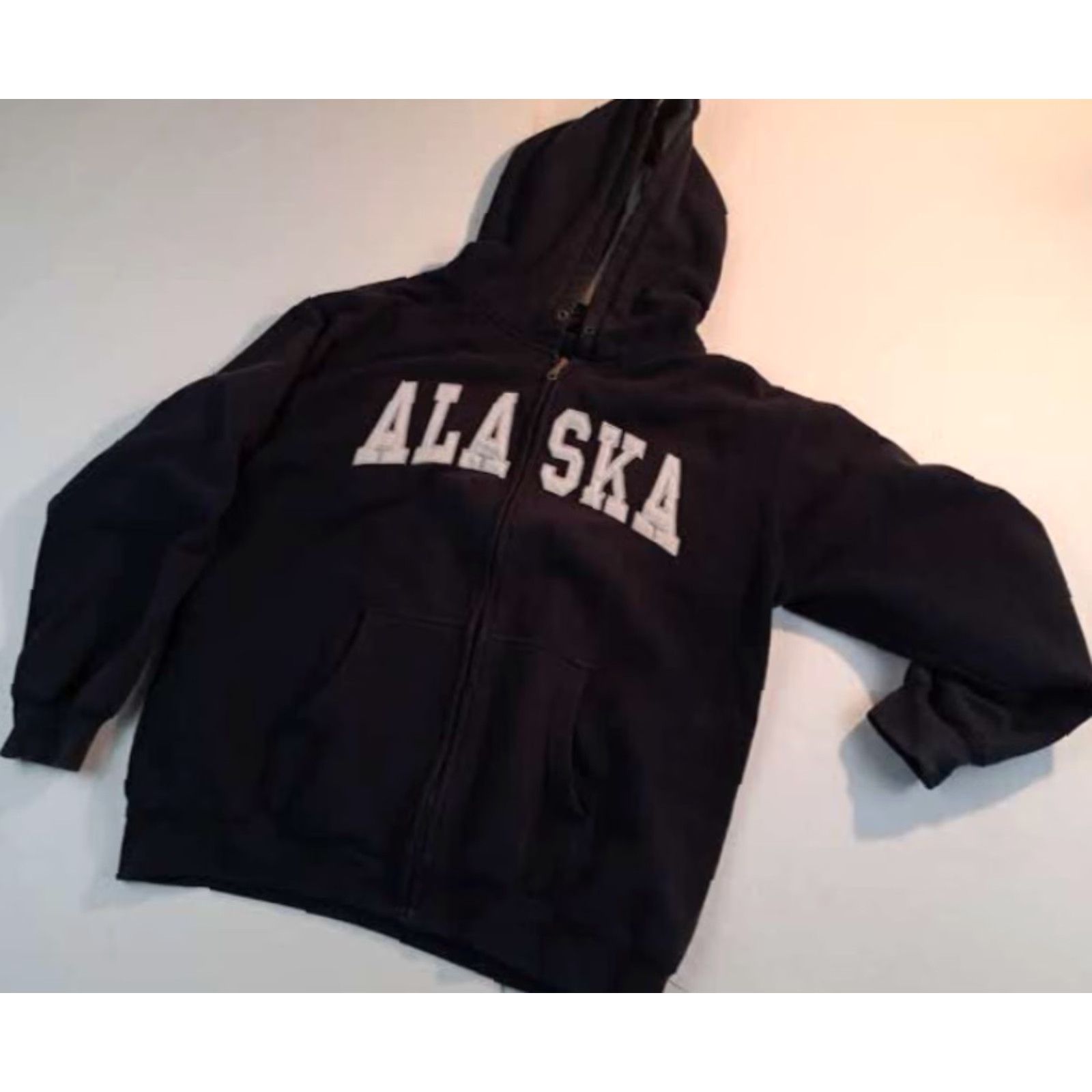 Vintage VINTAGE Prarie Mountain Alaska Full Zip Black Medium Hooded Insulated Jacket Sweatshirt Men M Regular Size Size US M / EU 48-50 / 2 - 2 Thumbnail
