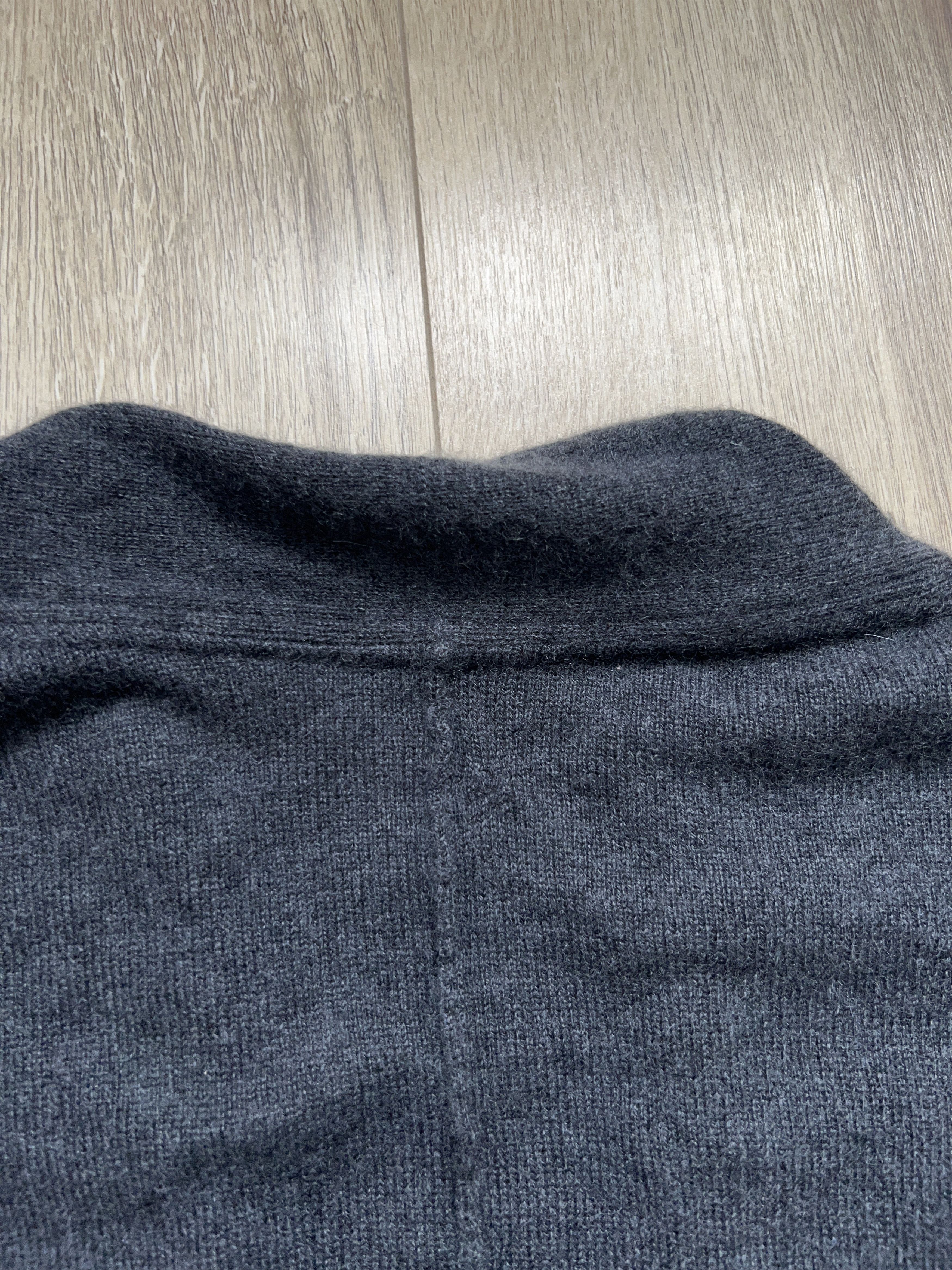 Designer ODEEH One Button Gray Sweater Long Sleeve Size DE 36 / S Size M / US 6-8 / IT 42-44 - 15 Thumbnail