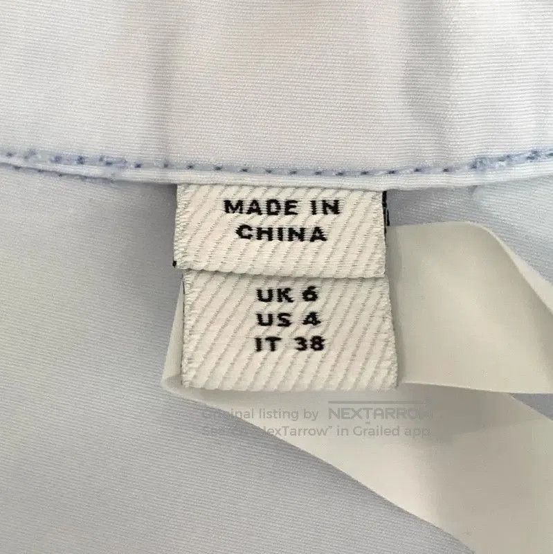 Burberry Burberry Light Blue Cotton Men's Shirt. Size US S / EU 44-46 / 1 - 6 Thumbnail