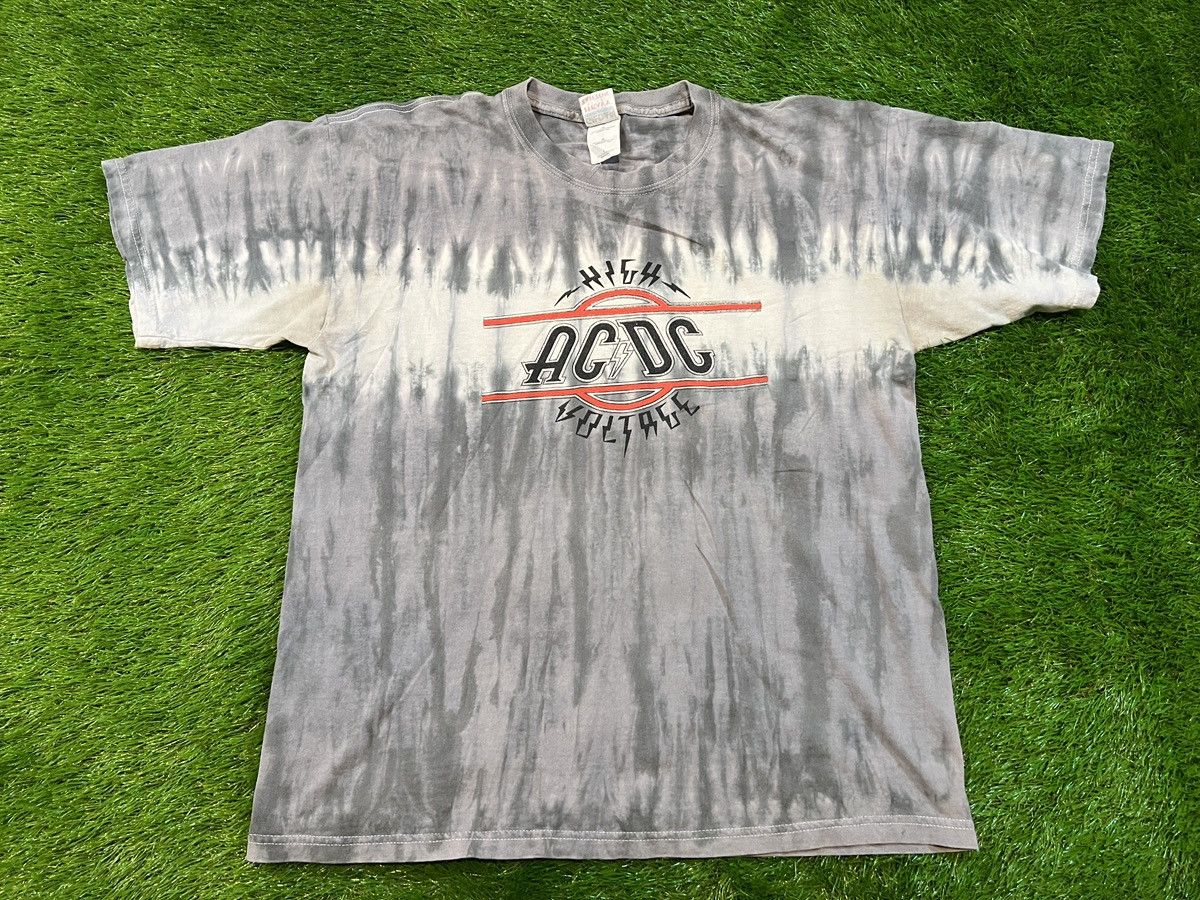 AC/DC × Band Tees × Vintage 2005 AC/DC - High Voltage RARE Vintage limited ed. Tie Dye Size US L / EU 52-54 / 3 - 1 Thumbnail