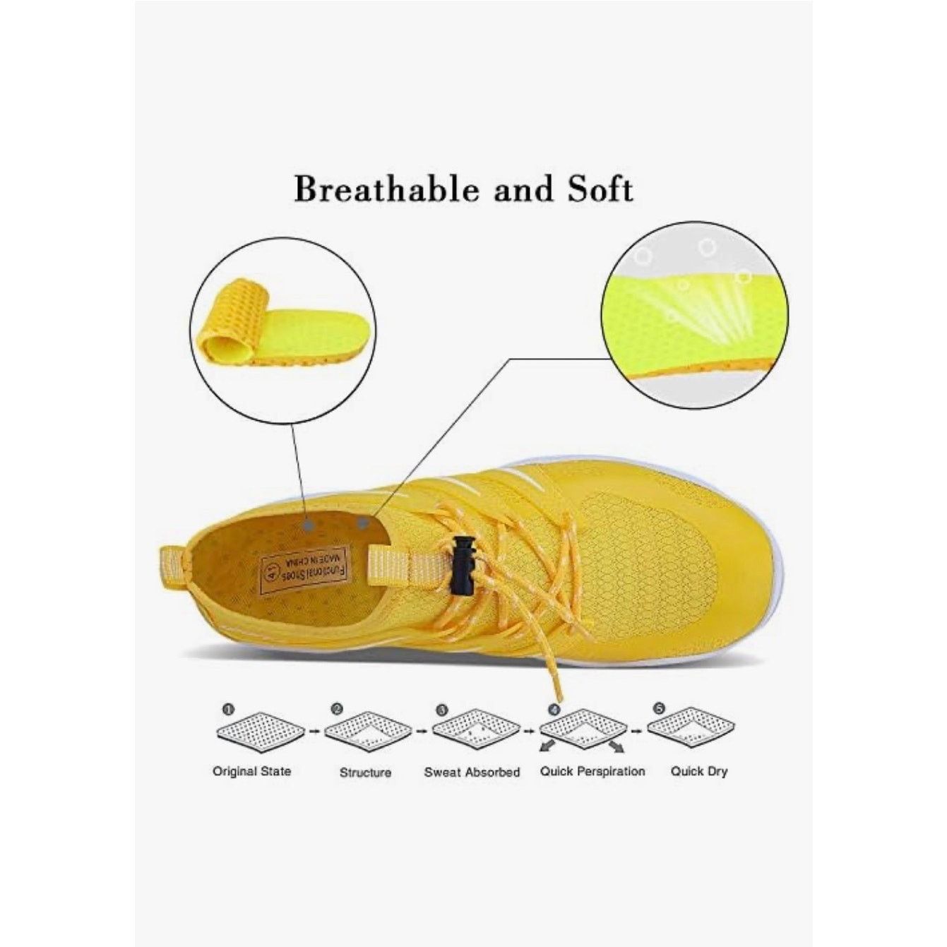 Other Mens Womens Water Shoes Slip-on Sports Quick Dry Baref Sz M Size US 8 / IT 38 - 3 Thumbnail