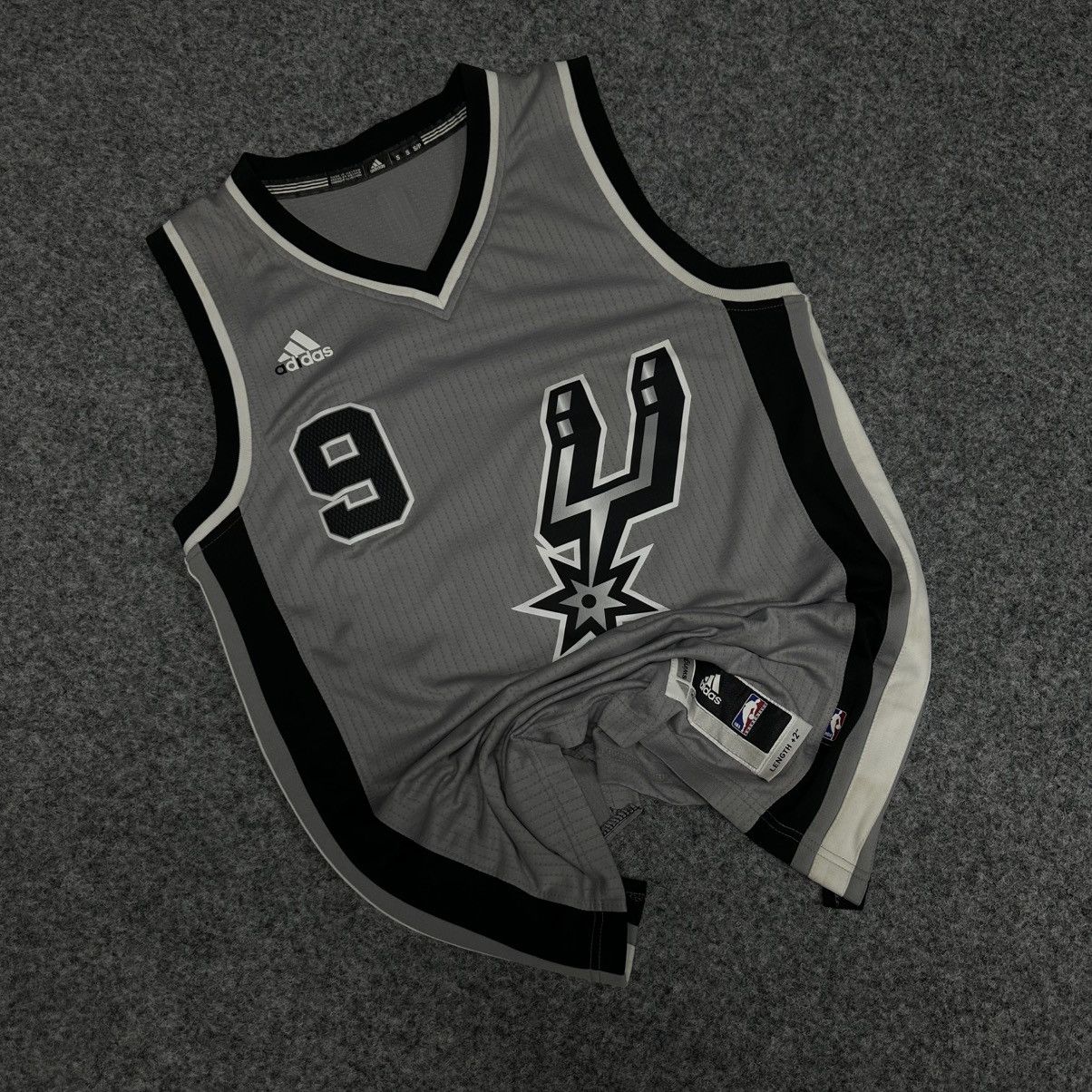 Adidas VTG NBA Tony Parker San Antonio Spurs Swingman Performance Size US S / EU 44-46 / 1 - 1 Thumbnail