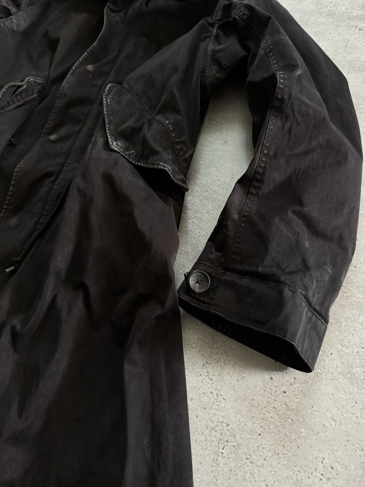 Ten C Ten C OJJ Deck Fishtail Faded Parka Jacket Size US M / EU 48-50 / 2 - 6 Thumbnail