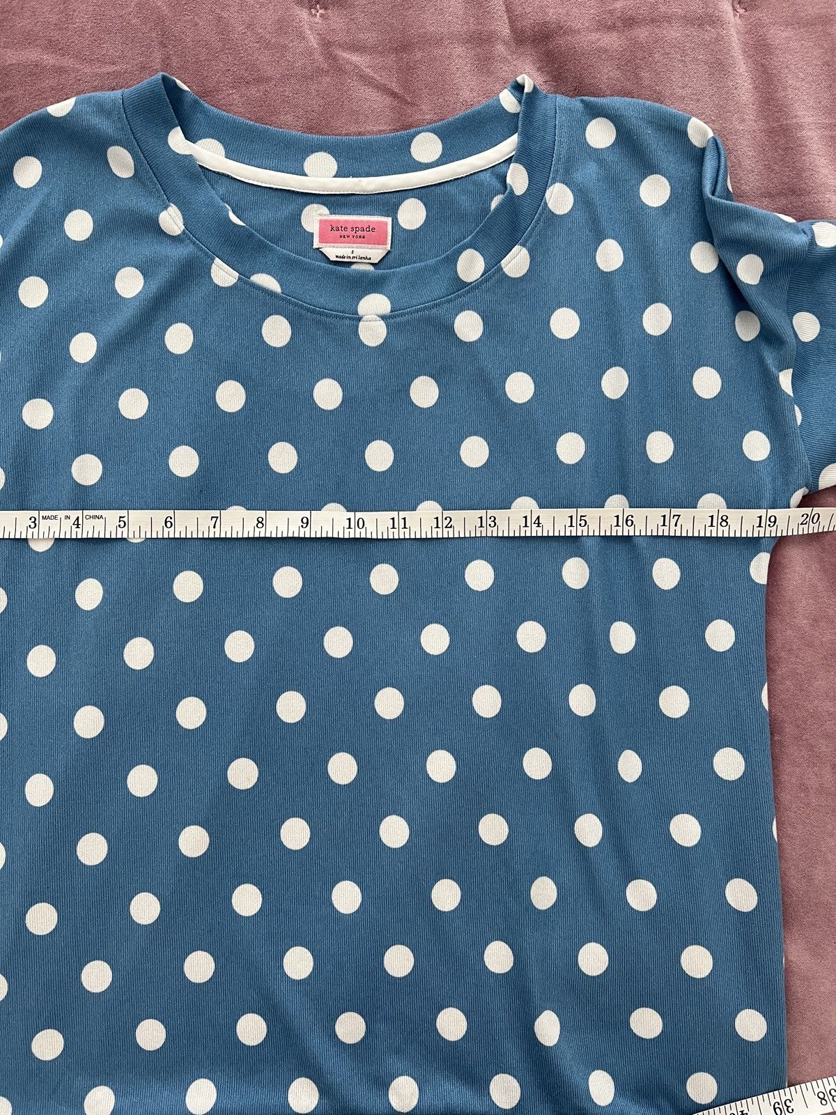 Kate Spade Kate spade, blue and white polkadot top Size S / US 4 / IT 40 - 4 Thumbnail