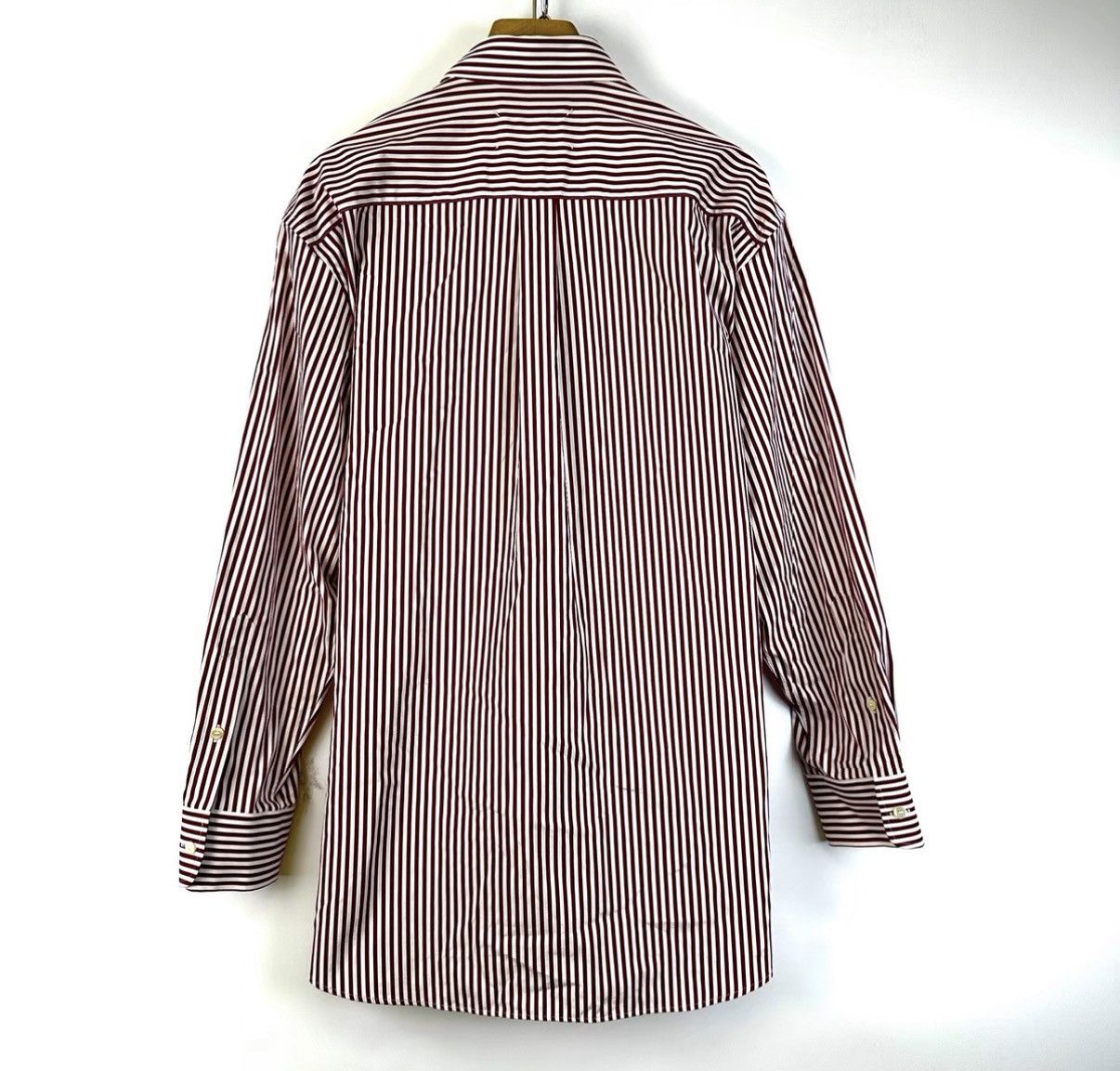 Maison Margiela Maison Margiela Striped Ripped Long Sleeve Shirt K12 Size S / US 4 / IT 40 - 2 Thumbnail