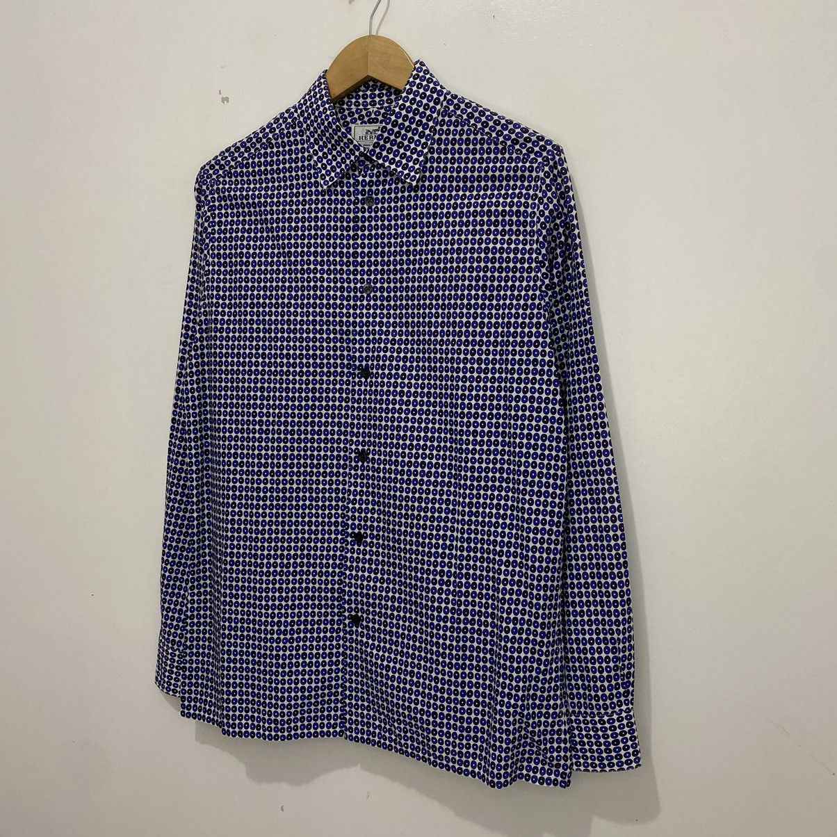 Hermes Hermes Button Down Shirt Size US M / EU 48-50 / 2 - 2 Thumbnail
