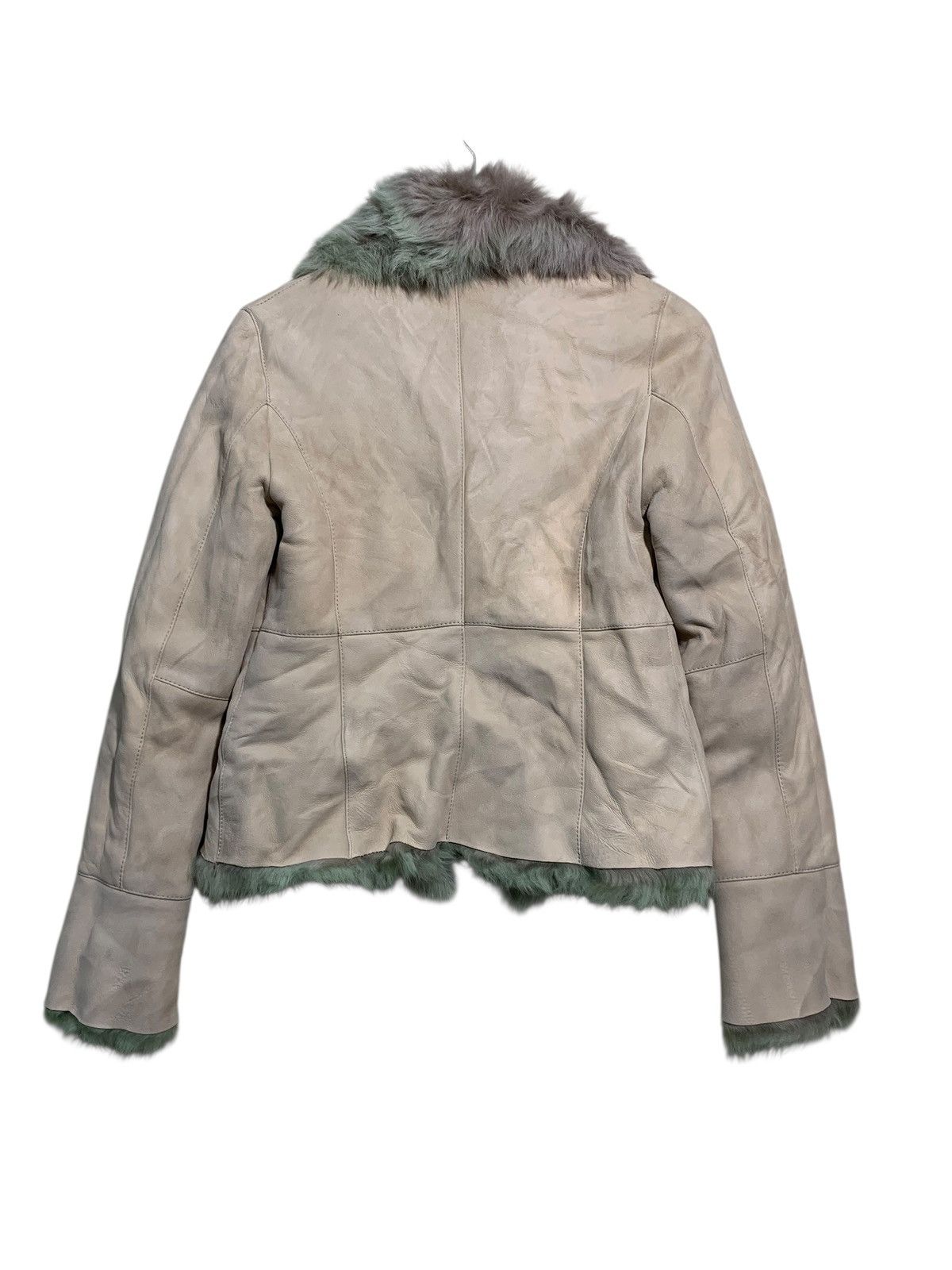 Sagafurs × Toscano 🔥TOSCANO BRISA SPAIN LAMBSKIN LEATHER FUR JACKET Size S / US 4 / IT 40 - 5 Thumbnail