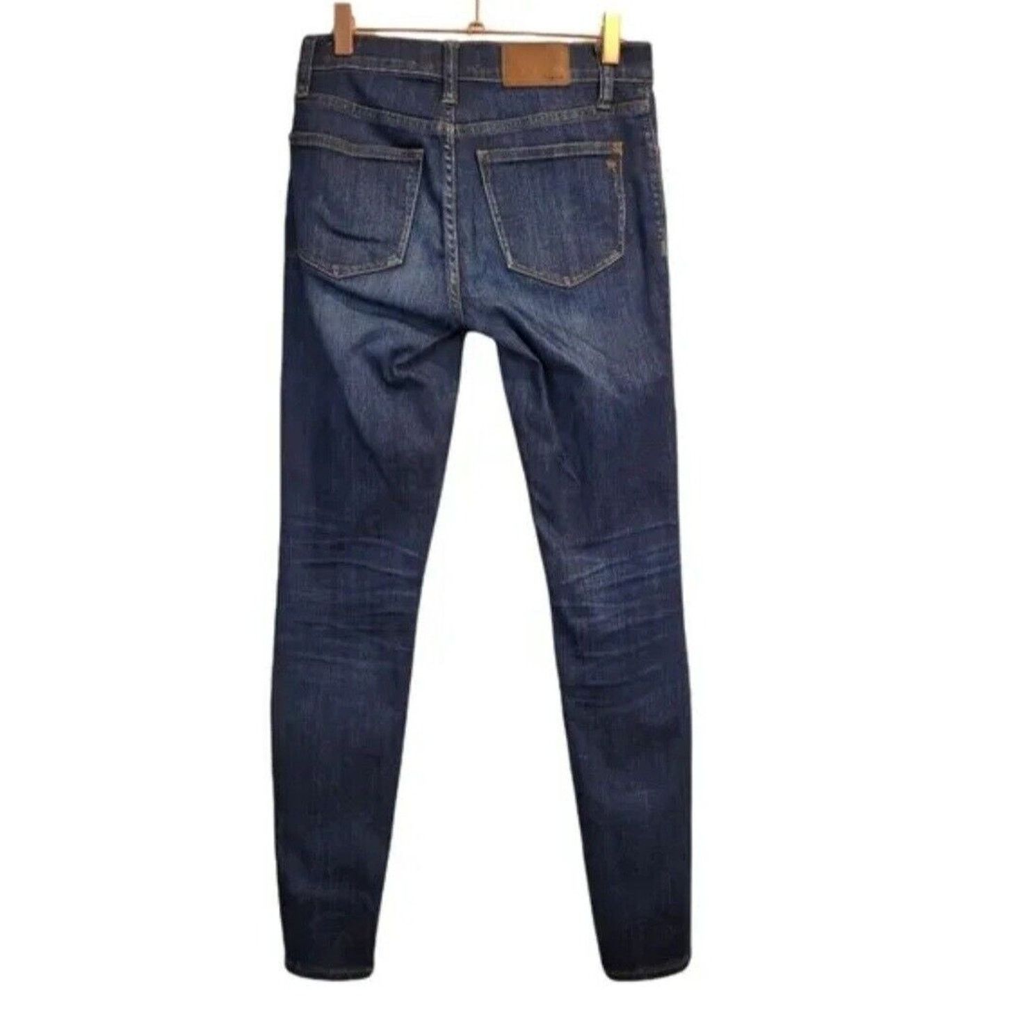 Madewell Madewell Skinny Ankle Jean 25 Preppy Boho Mall Girl Festival Size 25" / US 0 / IT 36 - 4 Thumbnail