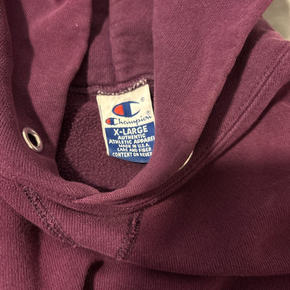 Champion Champion vintage 90’s hoodie Size US XL / EU 56 / 4 - 2 Thumbnail