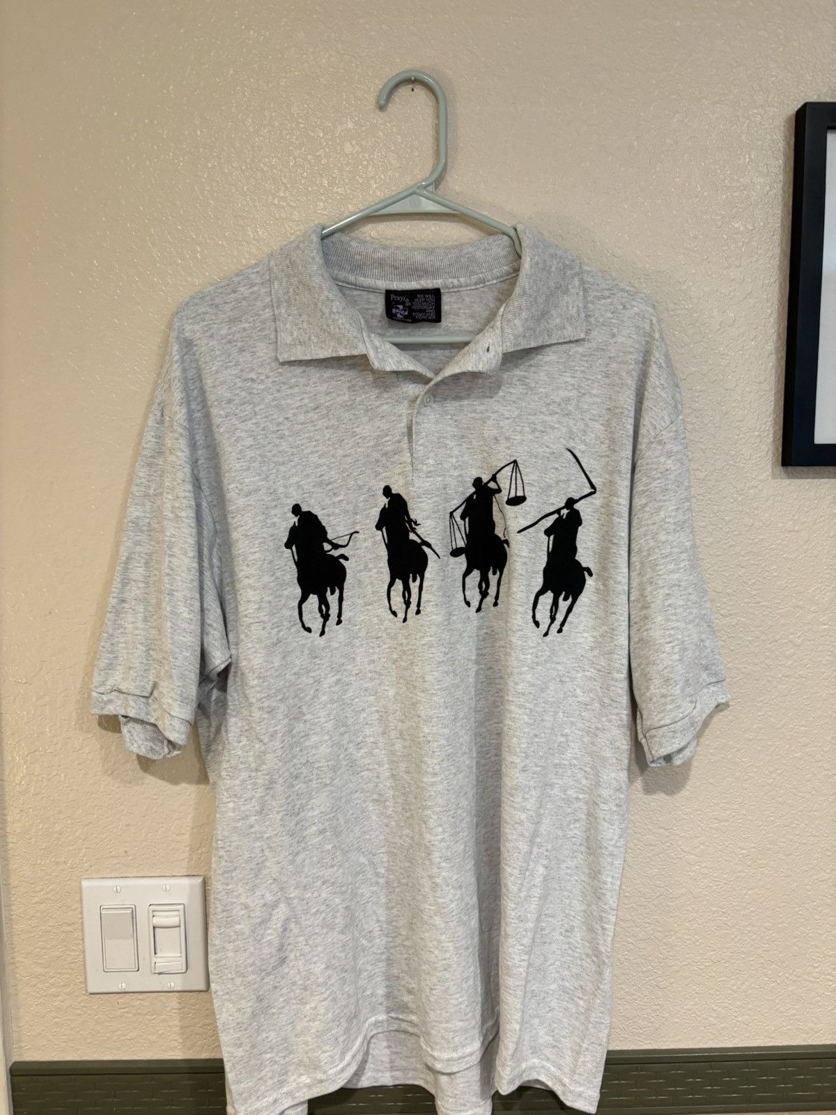 Praying Horseman Polo Size US L / EU 52-54 / 3 - 1 Thumbnail