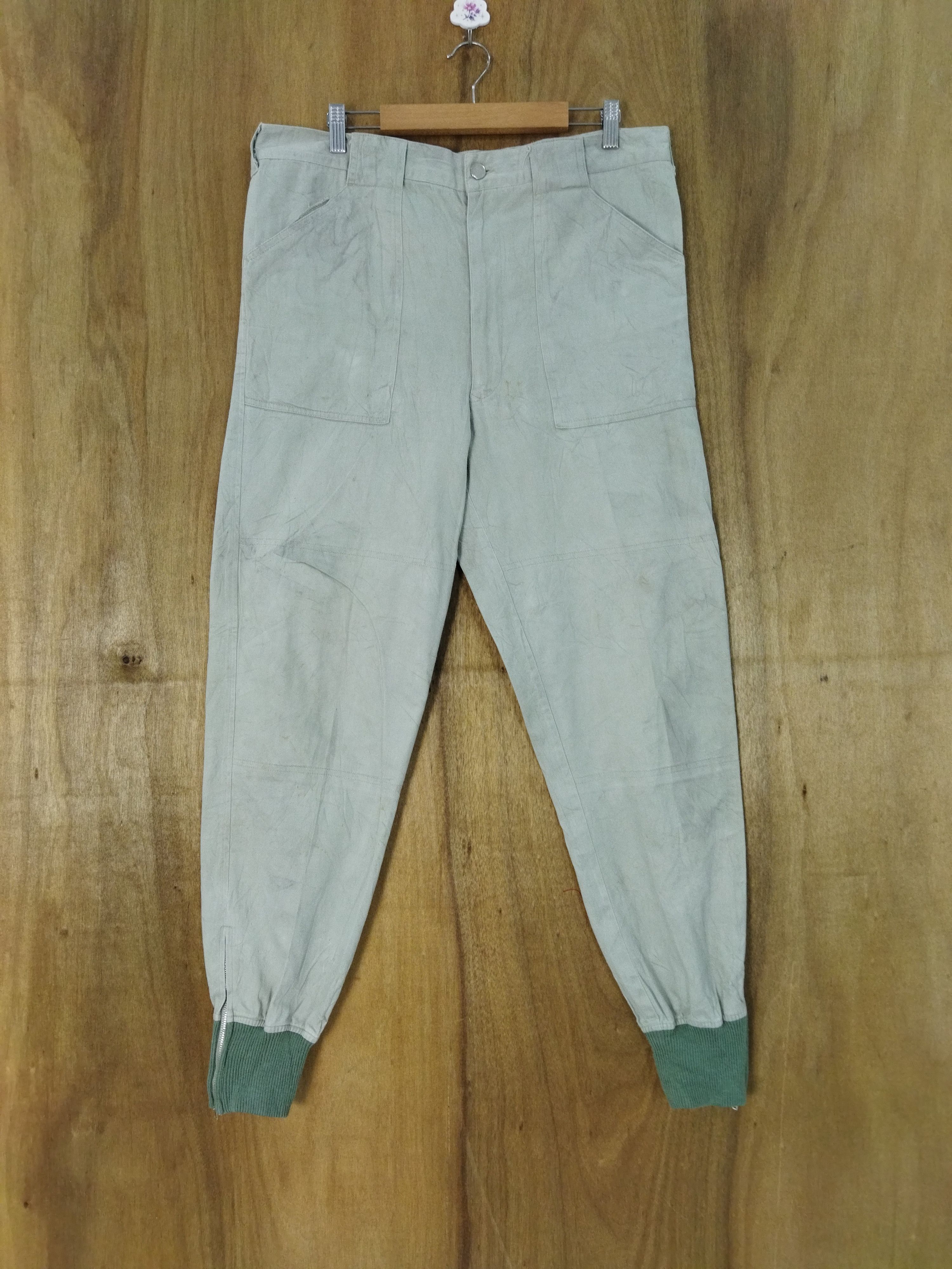 Japanese Brand JAPANESE BRAND LIGHT GREEN BUSH PANTS Size US 34 / EU 50 - 1 Thumbnail