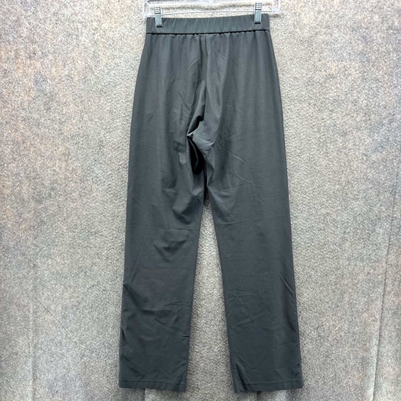 Nike VINTAGE Nike Sweatpants Womens Small Black Athletic Dri Fit Swoosh Y2K Zip Shirt Pants Size 28" / US 6 / IT 42 - 2 Thumbnail