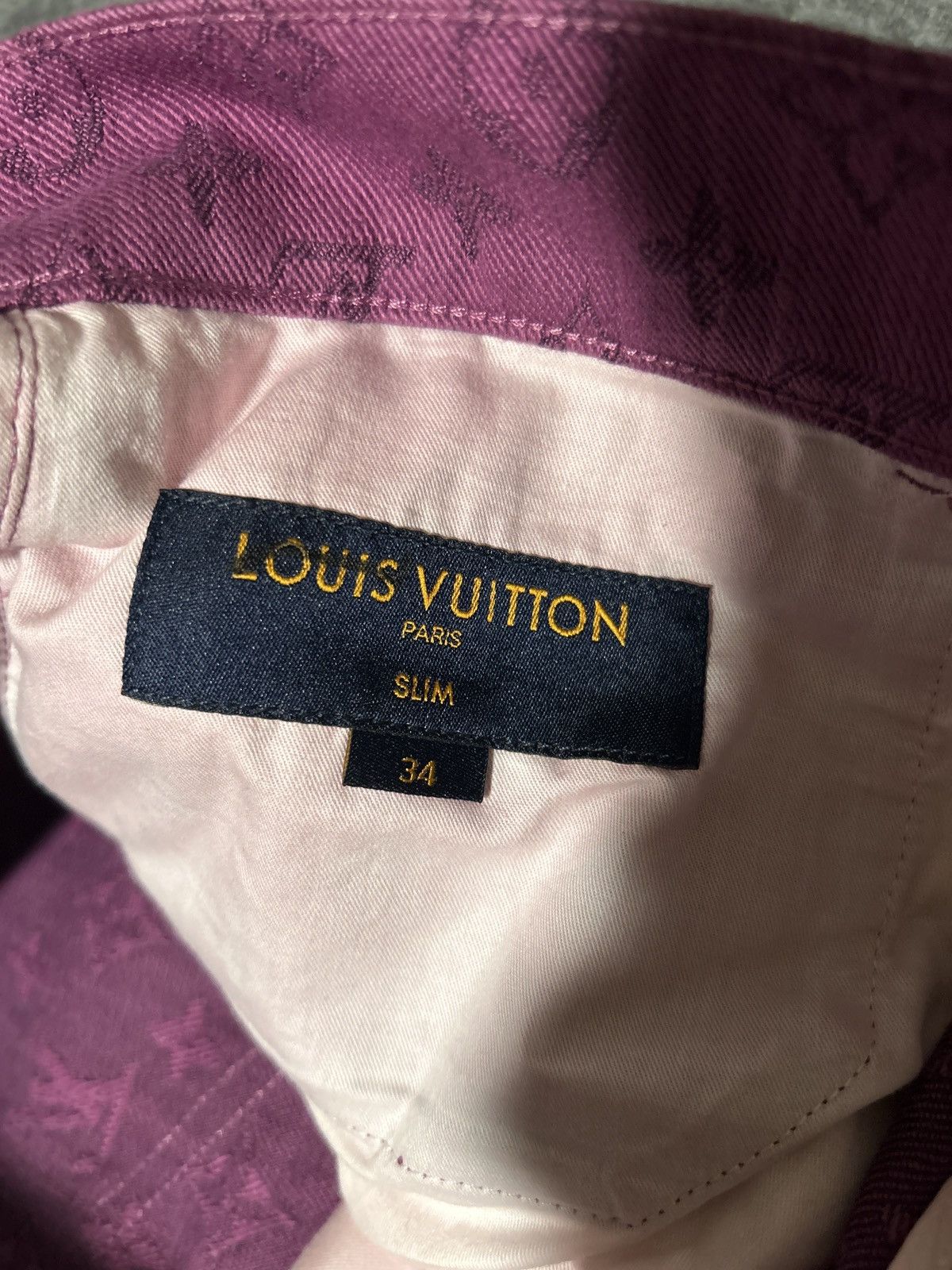 Louis Vuitton Louis Vuitton slim jeans Size US 34 / EU 50 - 2 Thumbnail