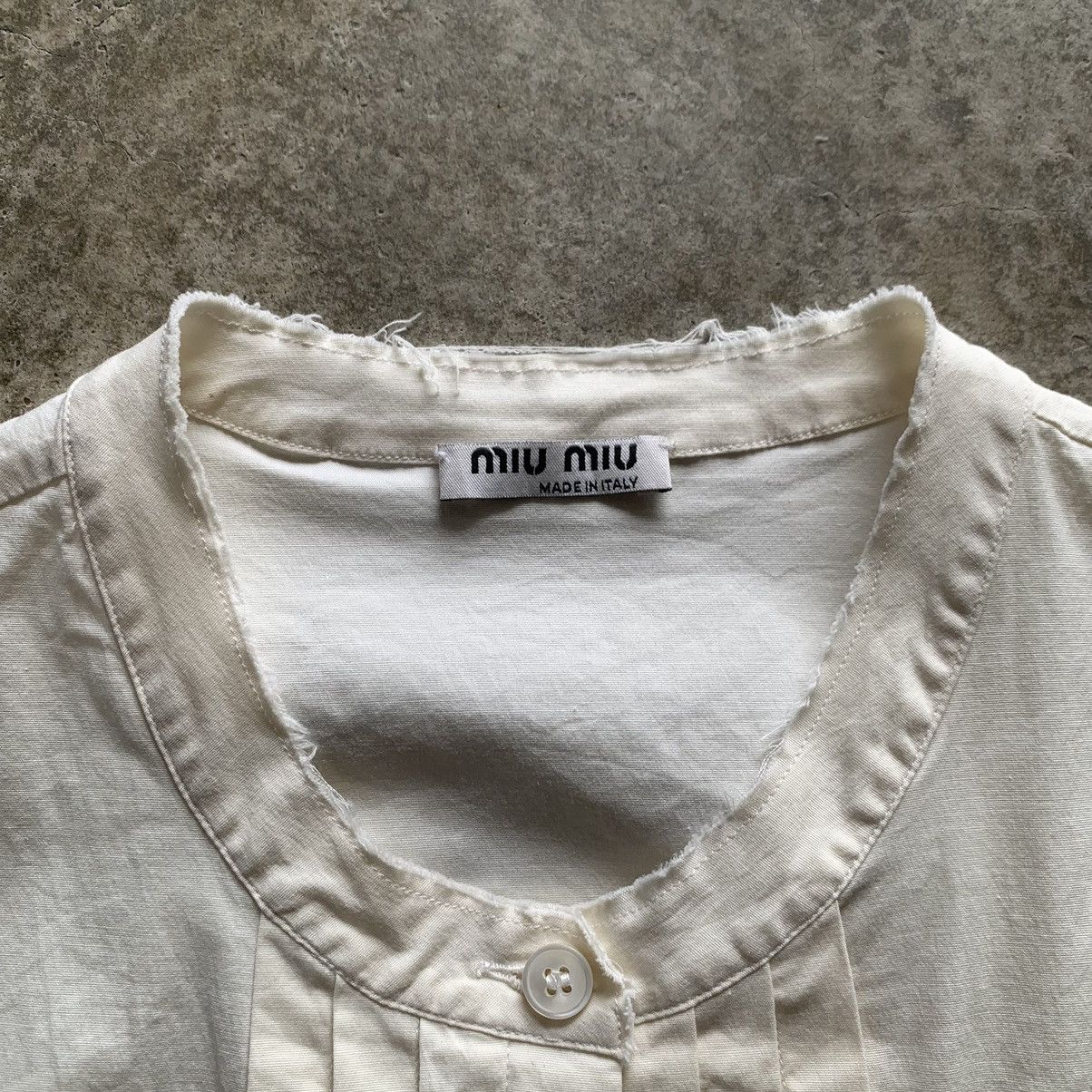 Miu Miu Miu Miu sleeveless wrap top Size XS / US 0-2 / IT 36-38 - 5 Thumbnail