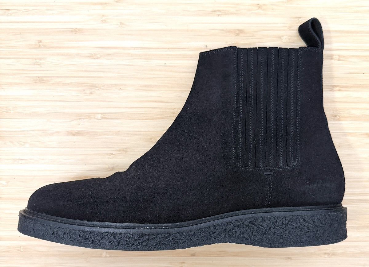 Saint Laurent Paris SAINT LAURENT Mens Hugo 35 Black Suede Chelsea Boot Size 45 Size US 12 / EU 45 - 2 Thumbnail