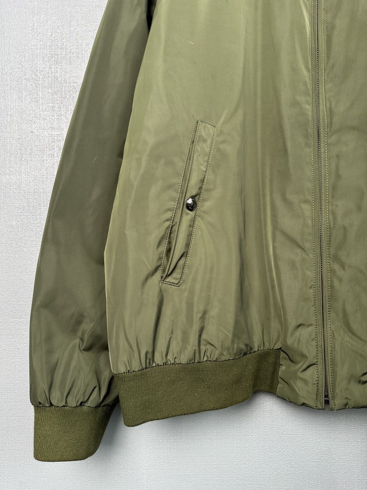 Polo Ralph Lauren POLO RALPH LAUREN Khaki Green Bomber Jacket Tartan Lined XL Size US XL / EU 56 / 4 - 6 Thumbnail