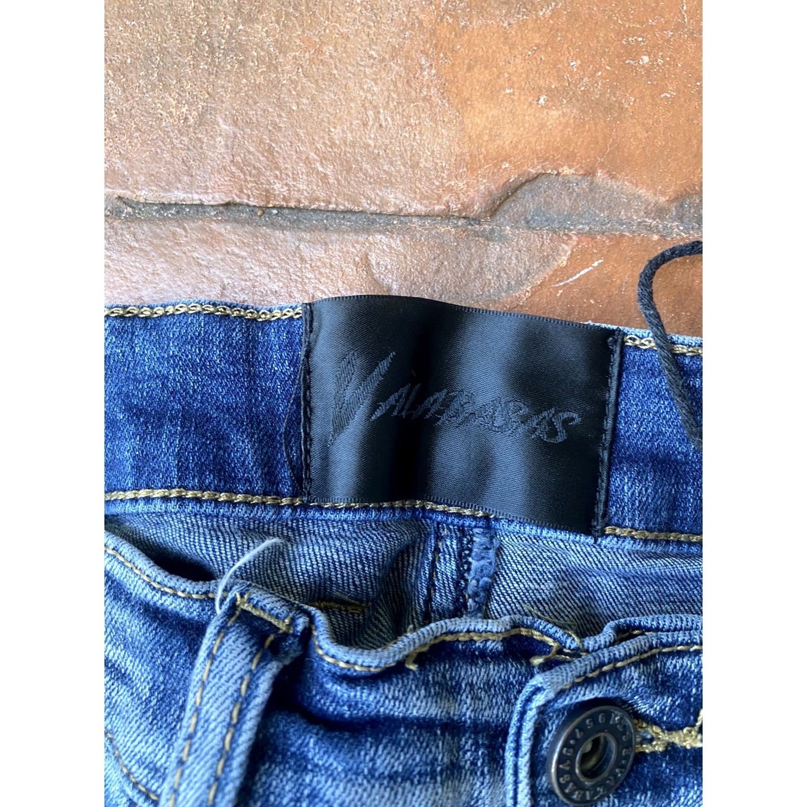 Denime VINTAGE VALABASAS Jeans Distressed Punk Blue Cargo Skinny Denim Jeans Size 29 Size US 29 - 5 Thumbnail