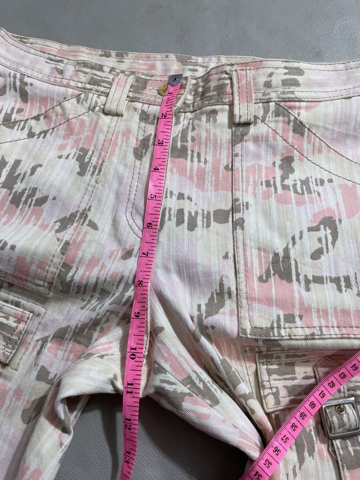 Japanese Brand Japan flared camo jeans pocket Size US 29 - 10 Thumbnail
