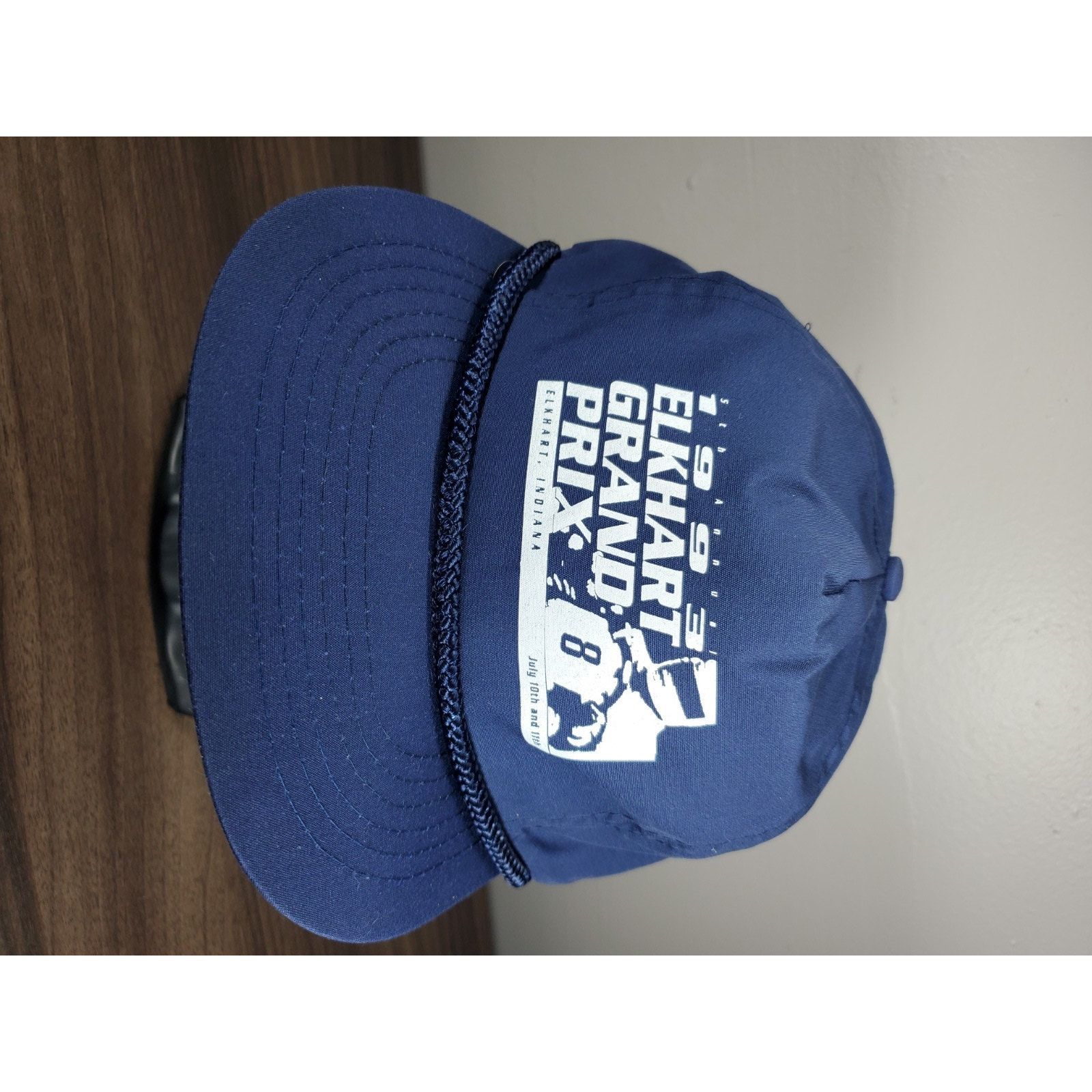 NASCAR × Vintage 1993 Elkhart Grand Prix Hat Indiana Racing Snapback Cap Kart Size ONE SIZE - 1 Thumbnail