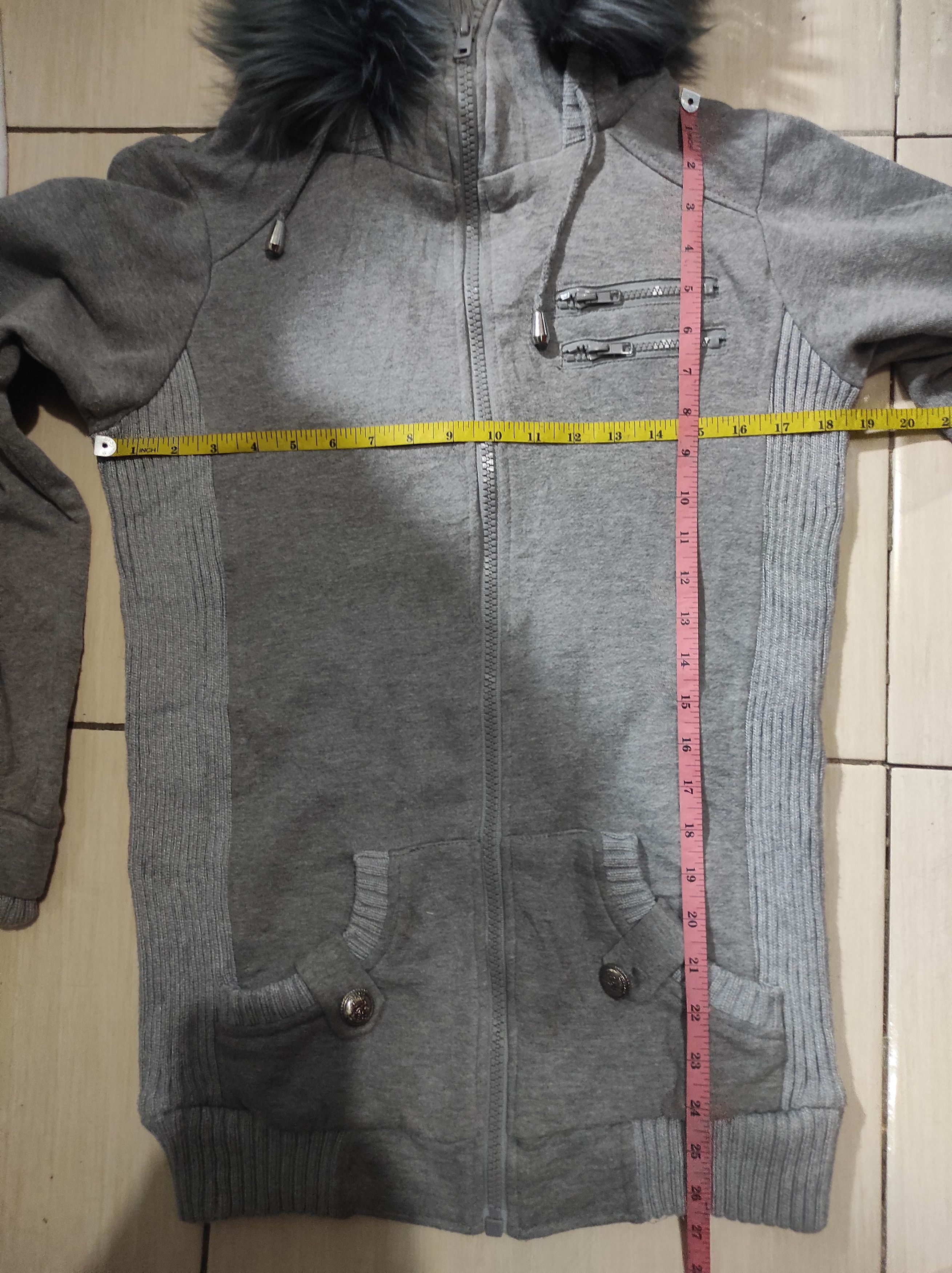 Japanese Brand Shiny Ripple zip fur hoodie ifsix LGB style Size US S / EU 44-46 / 1 - 15 Thumbnail