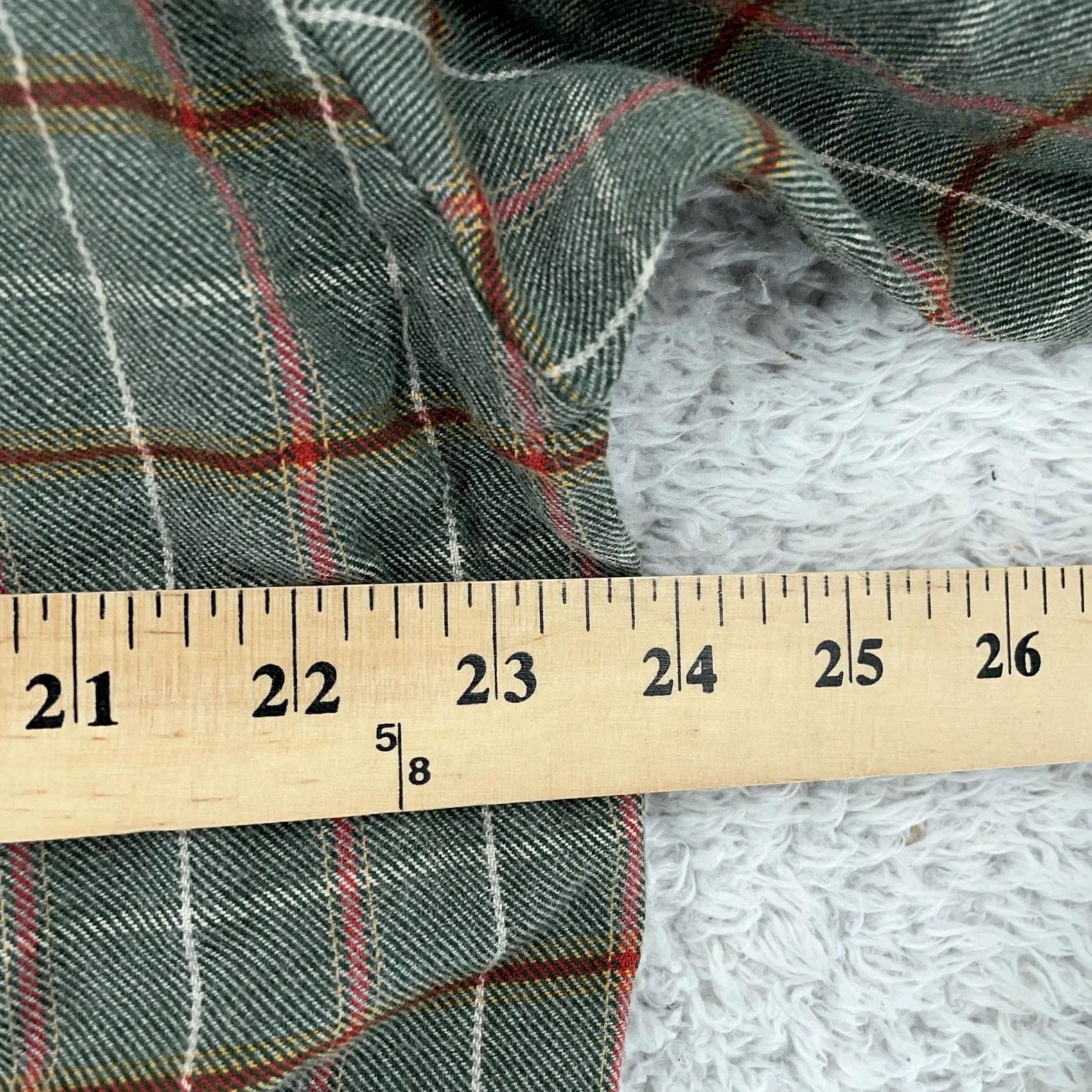 Eddie Bauer Eddie Bauer Shirt Mens Medium Green Gray Plaid Button Down Cotton Long Sleeve Size US M / EU 48-50 / 2 - 4 Thumbnail