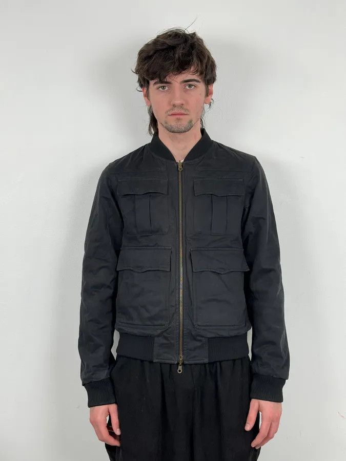 Dries Van Noten Dries Van Noten Black Reversible Tactical Bomber Jacket Size US M / EU 48-50 / 2 - 2 Thumbnail