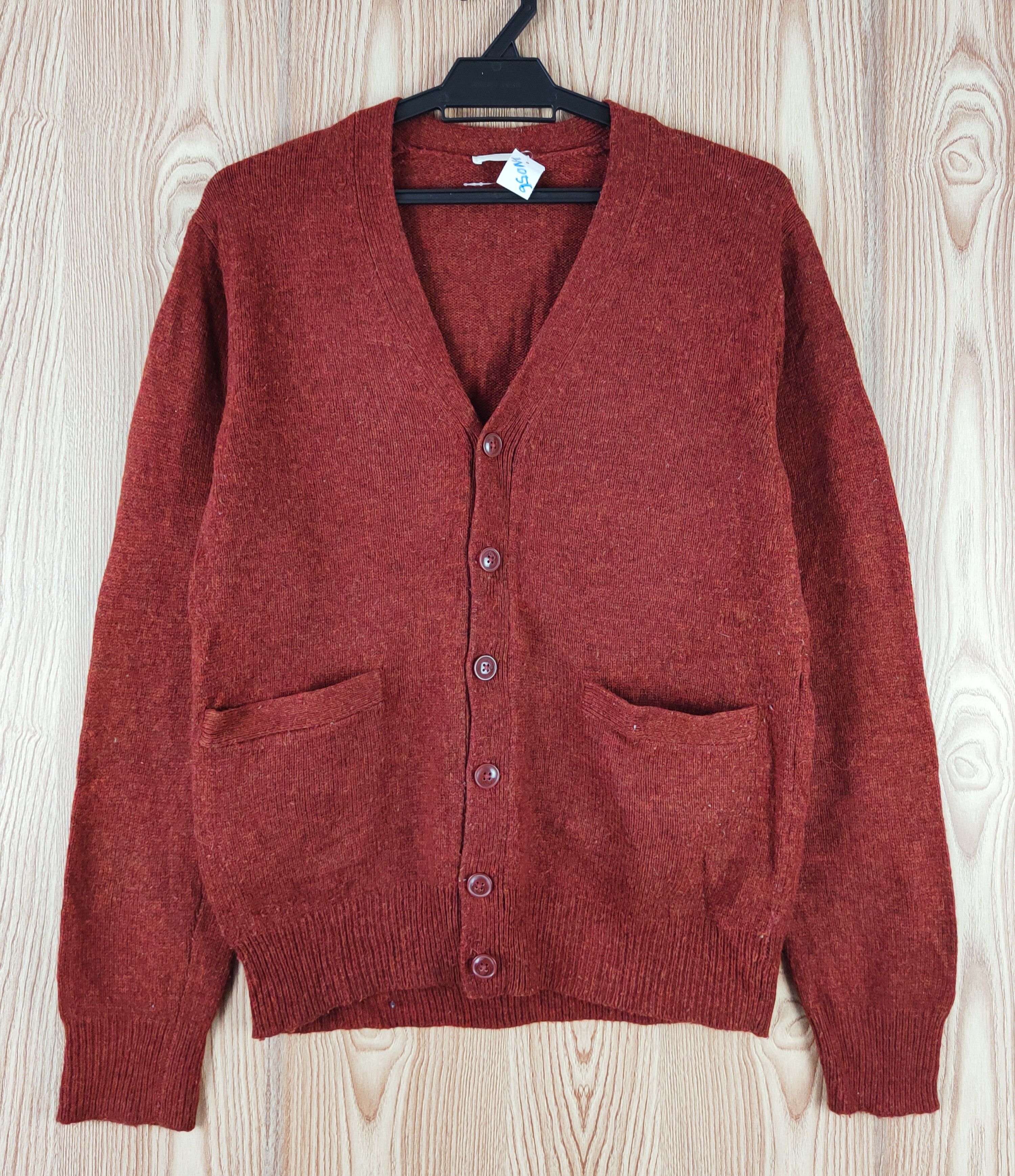 GU GU Maroon Knitwear Cardigan #W056 Size S / US 4 / IT 40 - 1 Thumbnail
