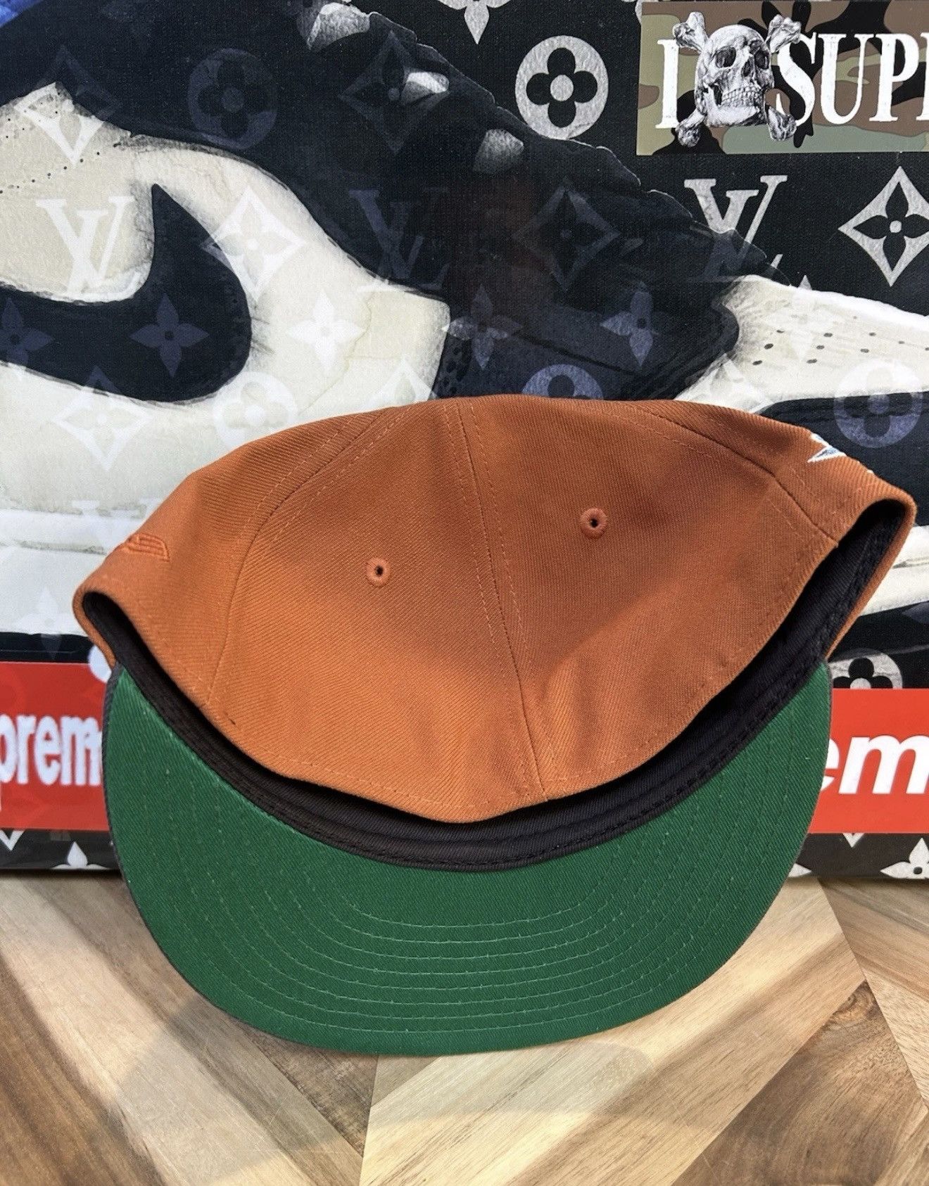 Hat Club New Era Hat Club Skull Chief Dia De Los Muertos Rust 7 1/4 Size ONE SIZE - 4 Thumbnail