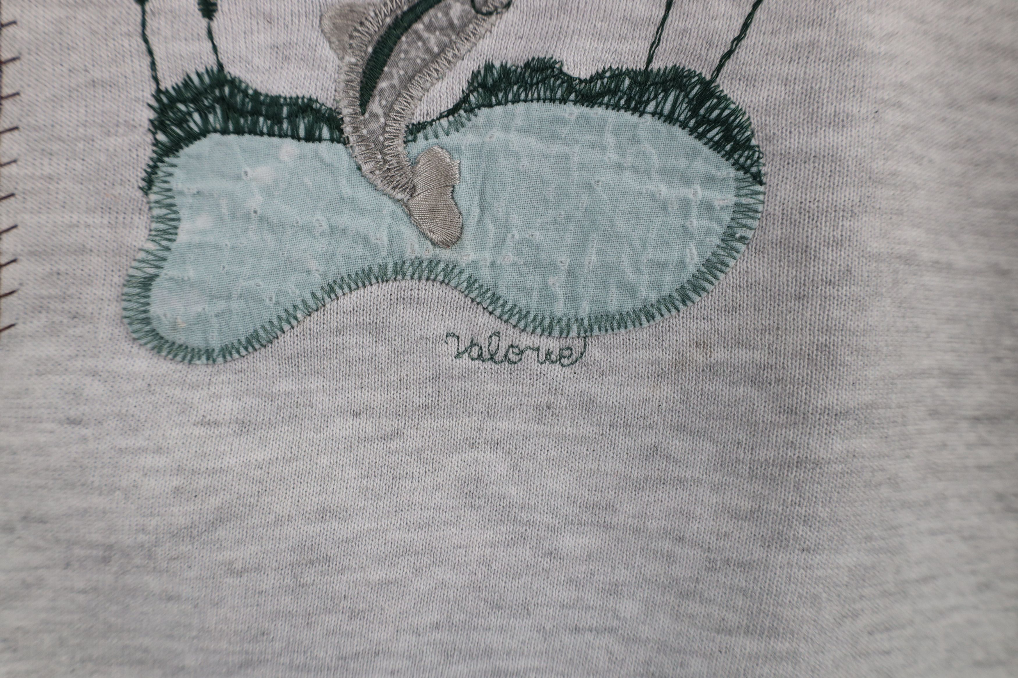 Vintage Vintage 90s Bible Nature Quilt Patchwork Sweatshirt USA Size L / US 10 / IT 46 - 5 Thumbnail