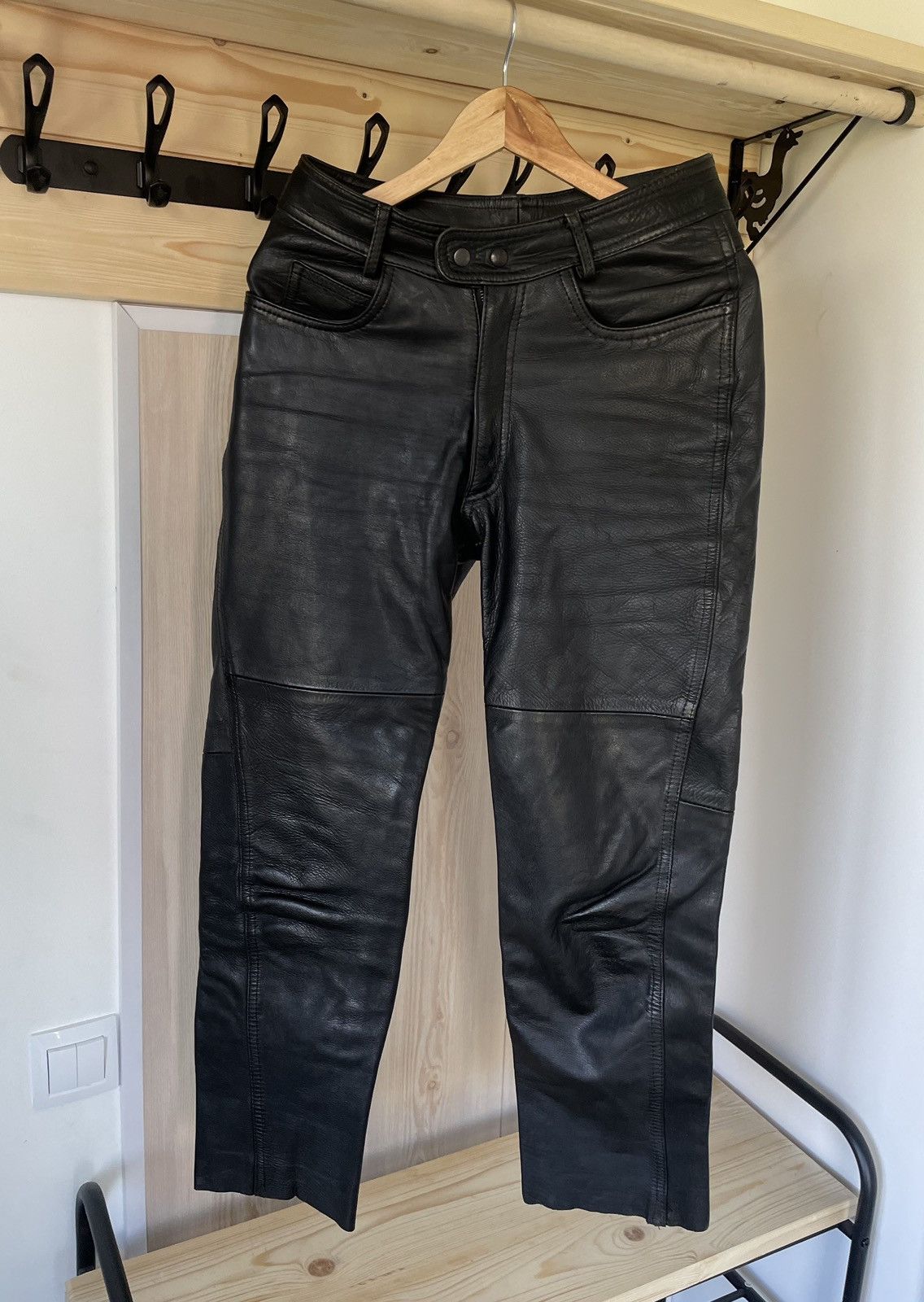 Vintage Vintage Leather Pants Motorcycle Biker Racing 90s | Grailed