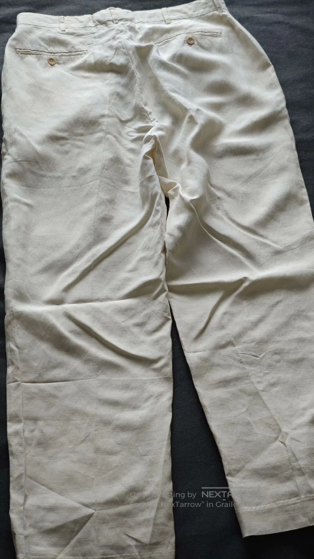 Polo Ralph Lauren Polo Ralph Lauren 90s Silk Linen Pants. Size US 34 / EU 50 - 3 Thumbnail