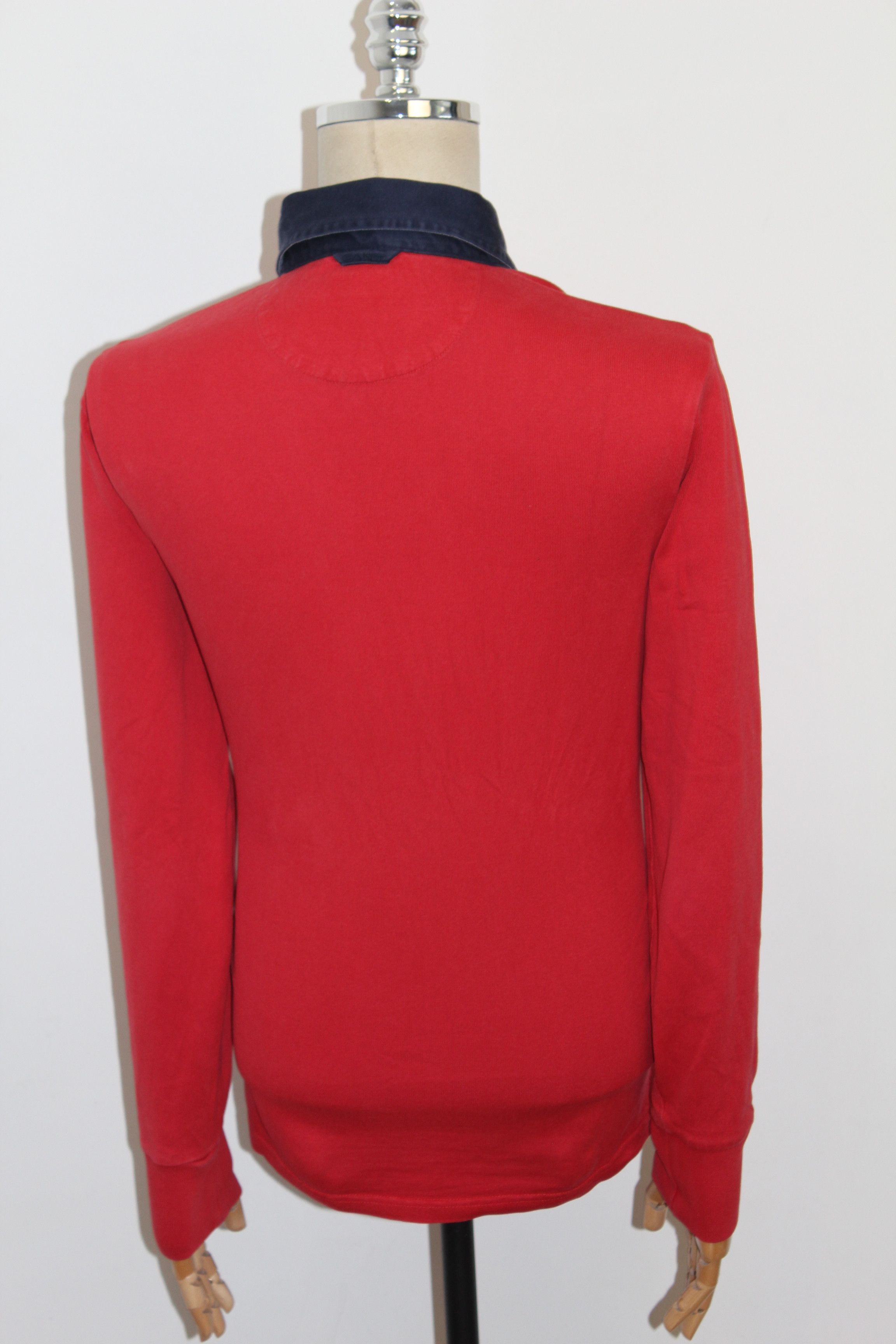 Gant Men's Gant Long Sleeve Red Rugby Shirt Size US L / EU 52-54 / 3 - 7 Thumbnail