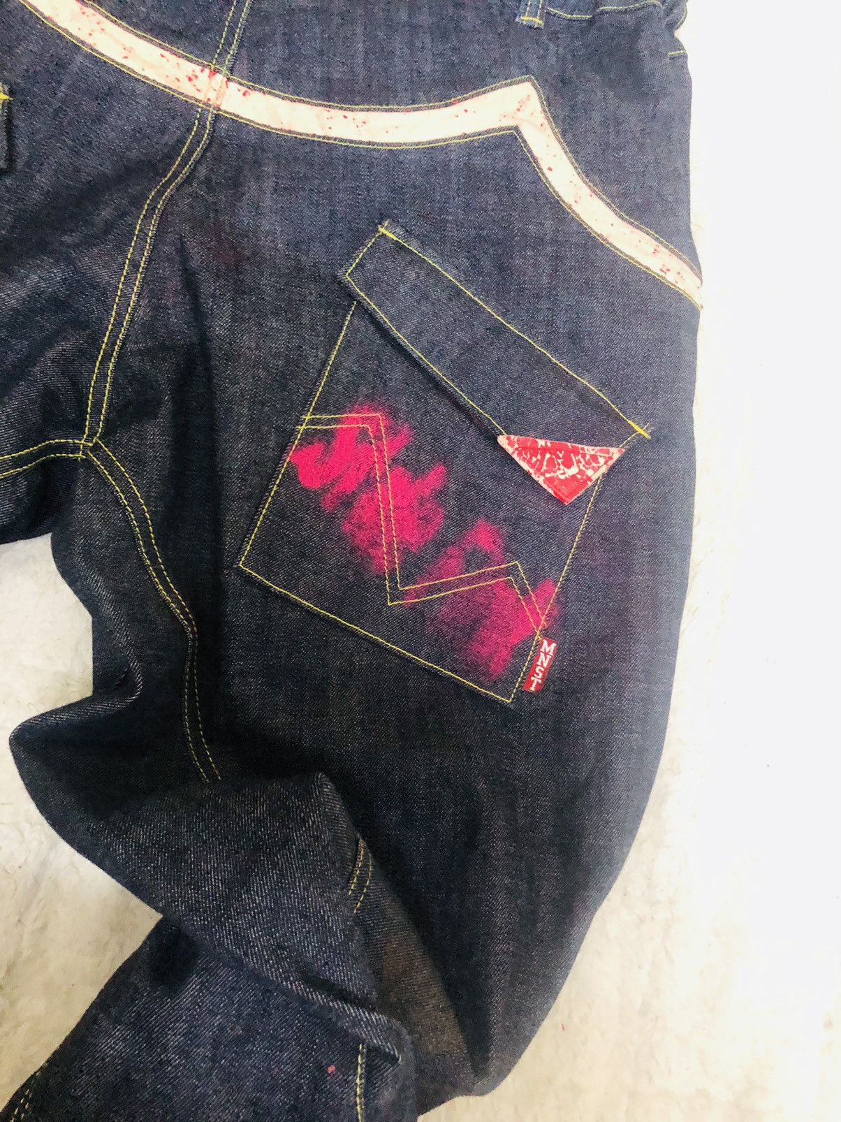 Japanese Brand Rare monsteat by momotaro baggy Size US 43 - 8 Thumbnail