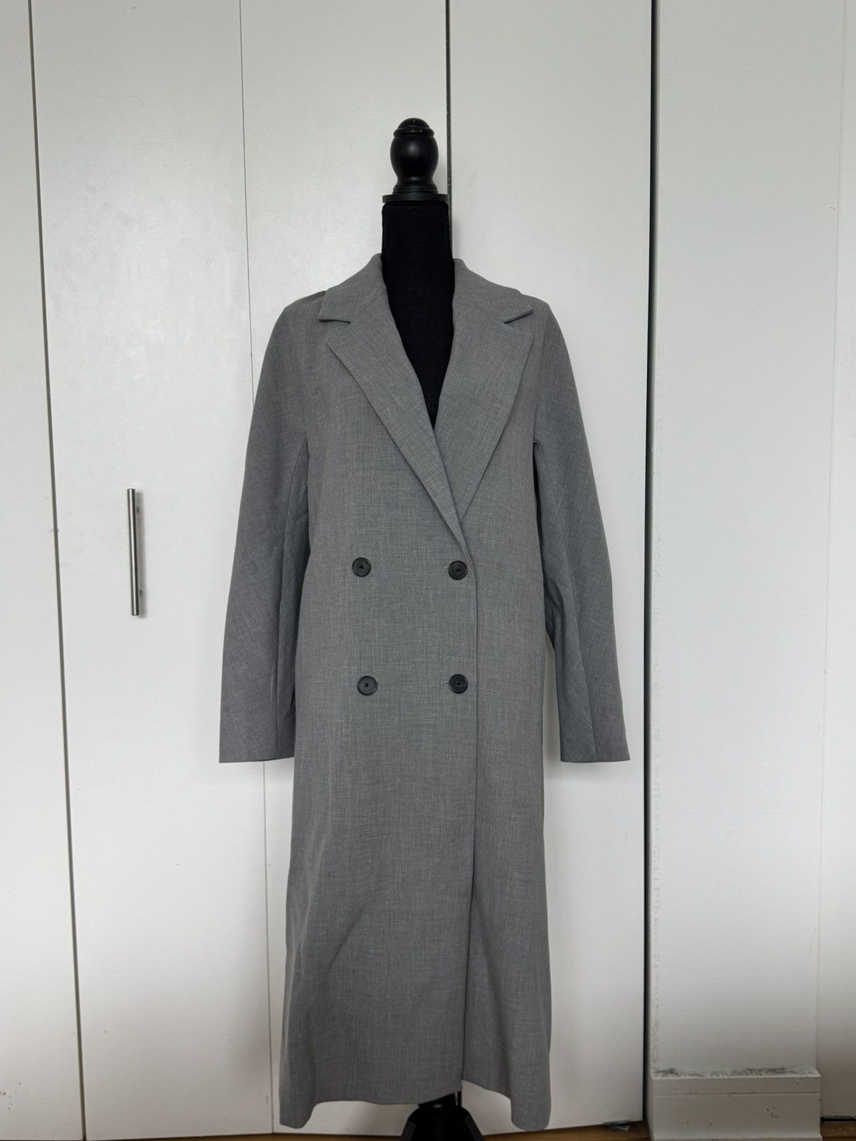 Aritzia Aritzia "The Slouch Coat" in Grey Size S / US 4 / IT 40 - 1 Thumbnail