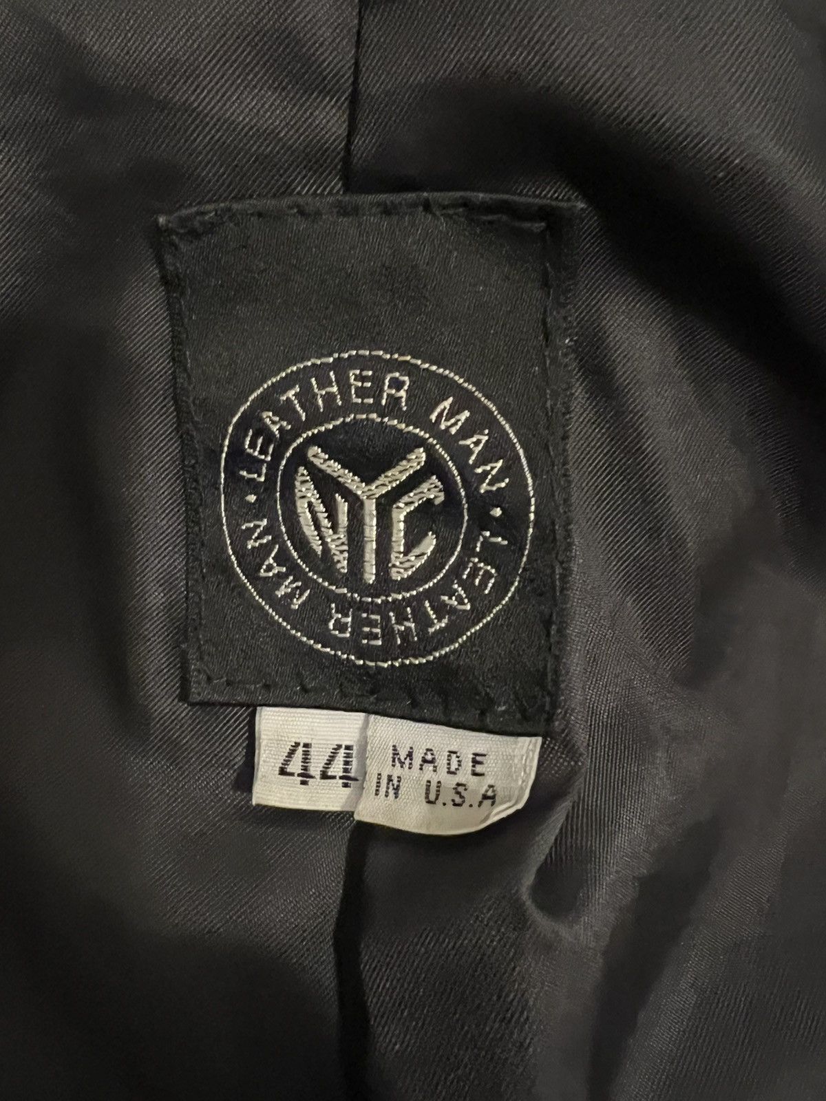 Vintage Vintage Heavy Leatherman NYC Motorcyle Jacket Size US M / EU 48-50 / 2 - 5 Thumbnail