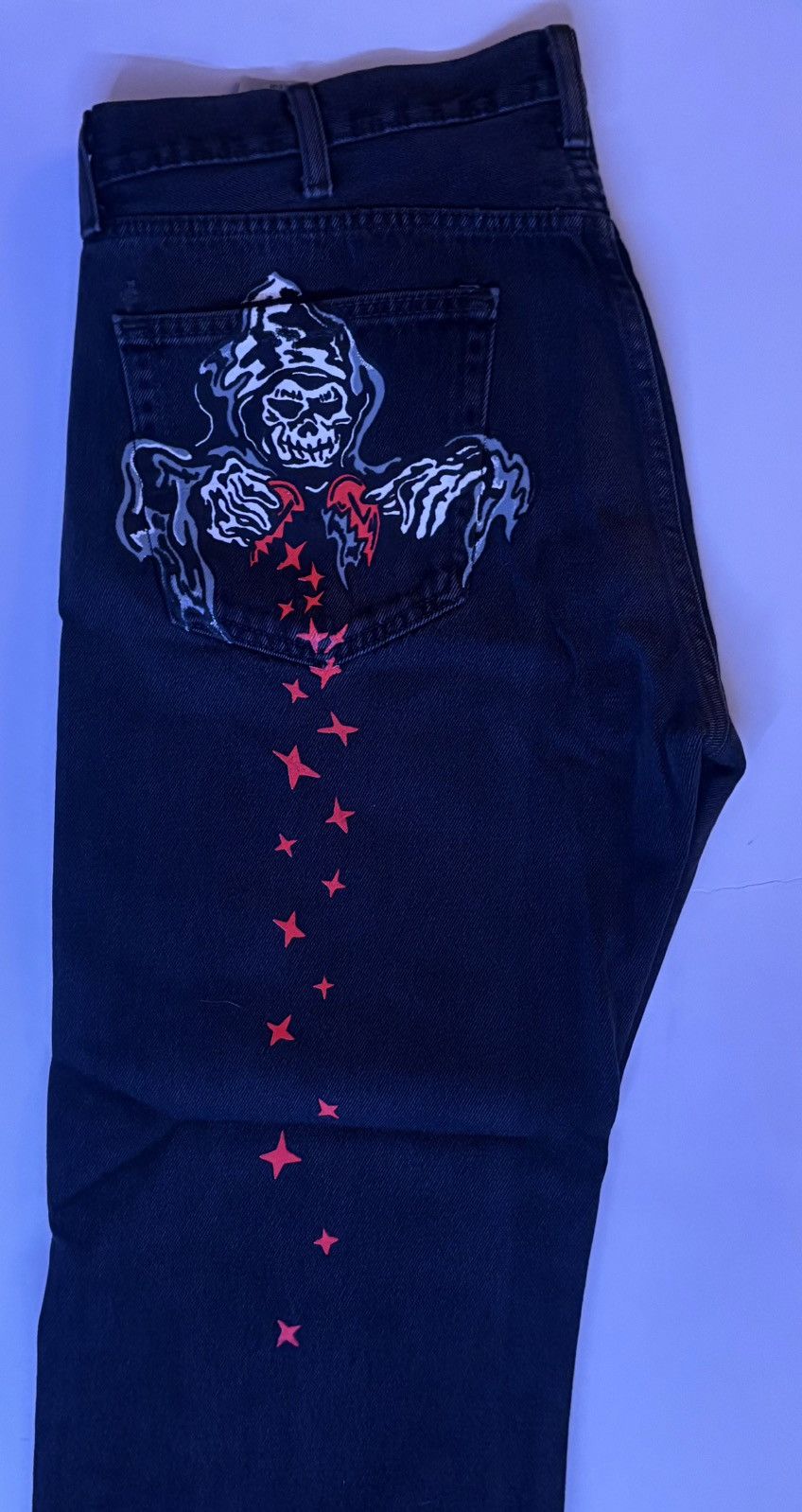 Warren Lotas Warren Lotas Torn Heart vintage levi’s denim Size US 38 / EU 54 - 2 Thumbnail