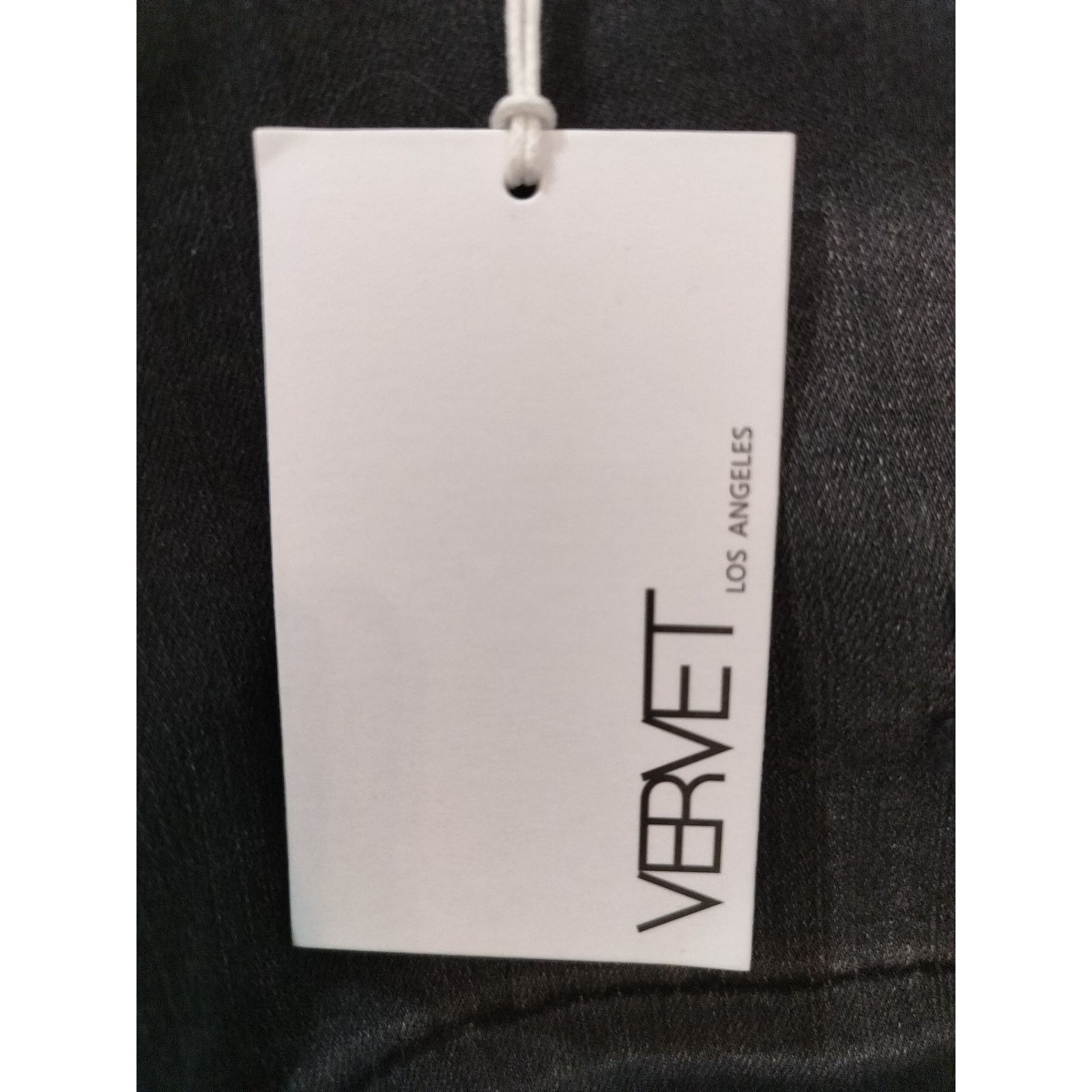 Other Vervet Black High Rise Criss Cross Shorts - Size Small Size 26" / US 2 / IT 38 - 3 Thumbnail