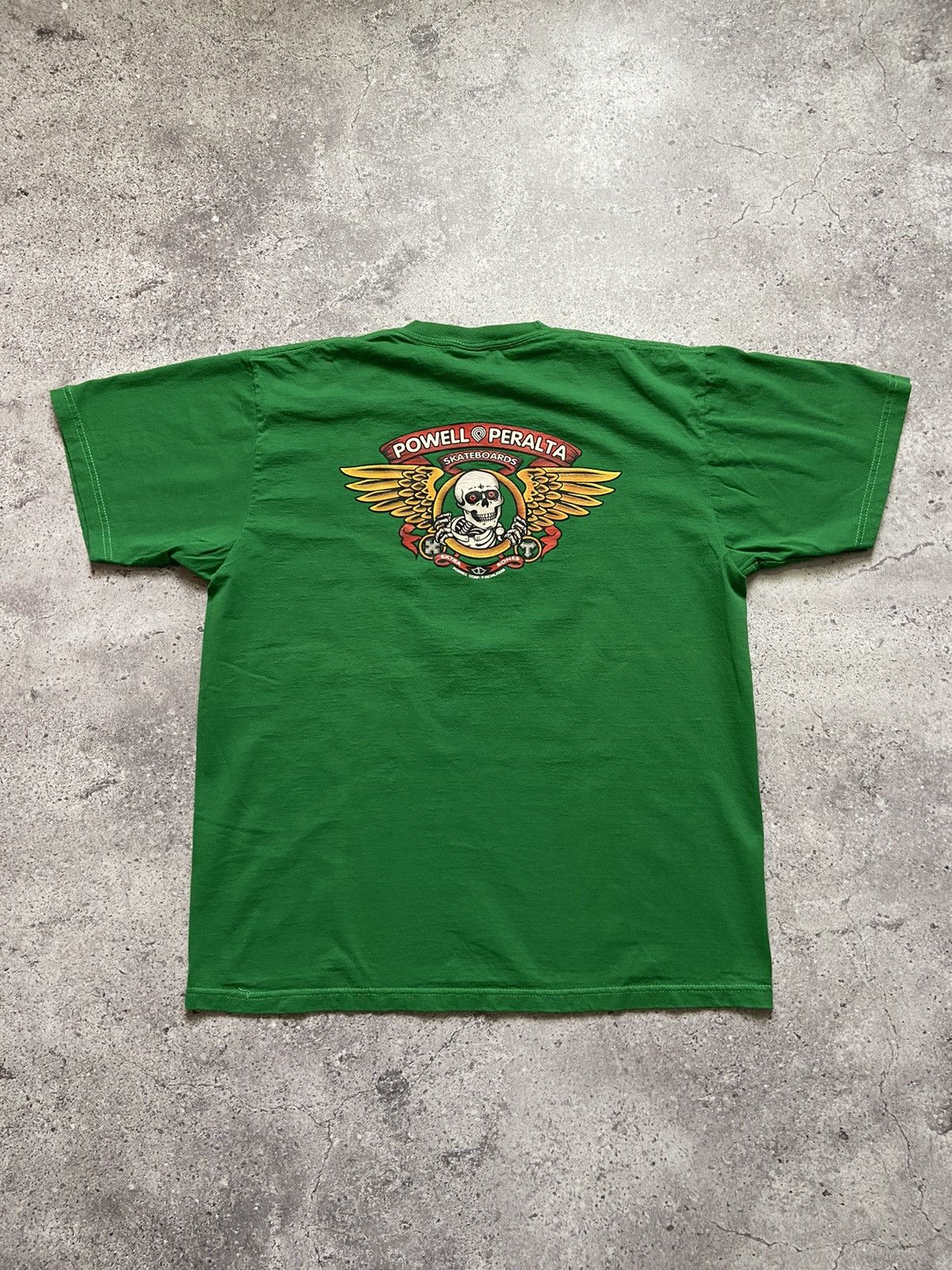 Powell Peralta Powell Peralta Bones Skeleton Iconic Skate Tee Size US L / EU 52-54 / 3 - 2 Thumbnail