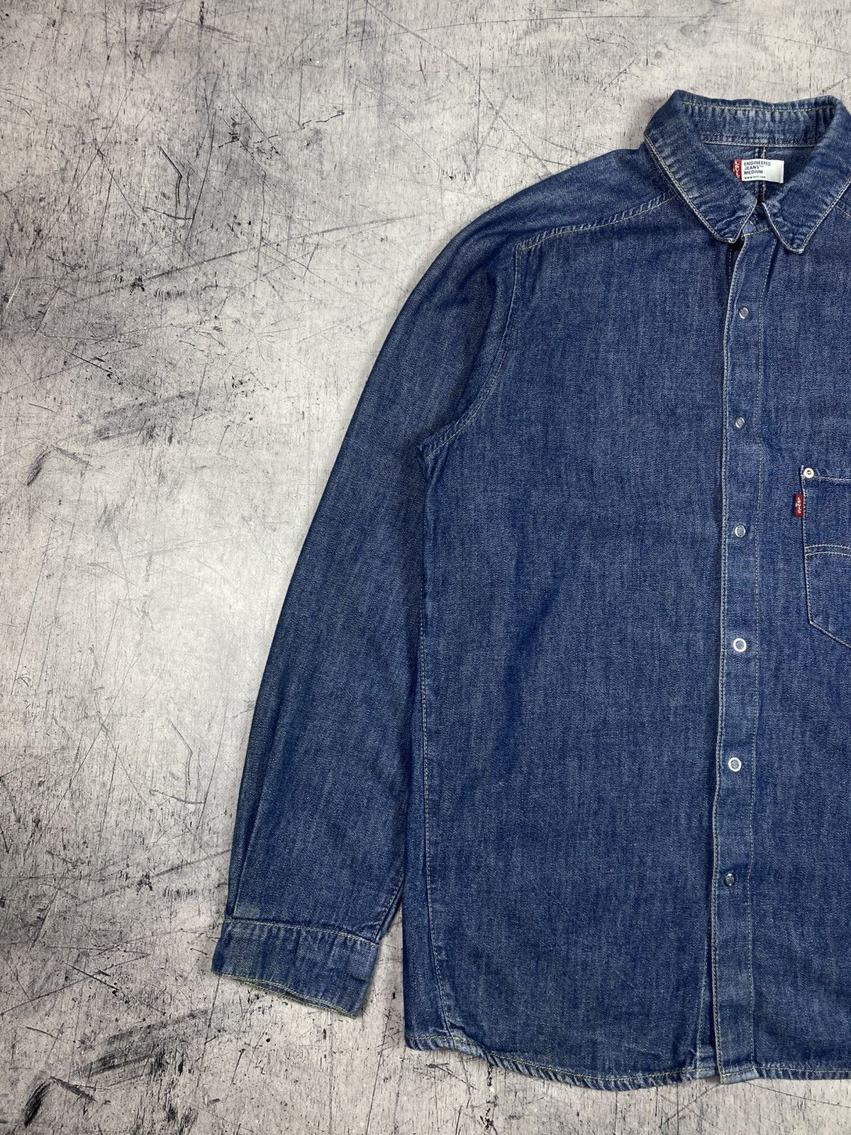 Levi's Levi’s Engineered Jeans Denim Shirt Size US M / EU 48-50 / 2 - 3 Thumbnail