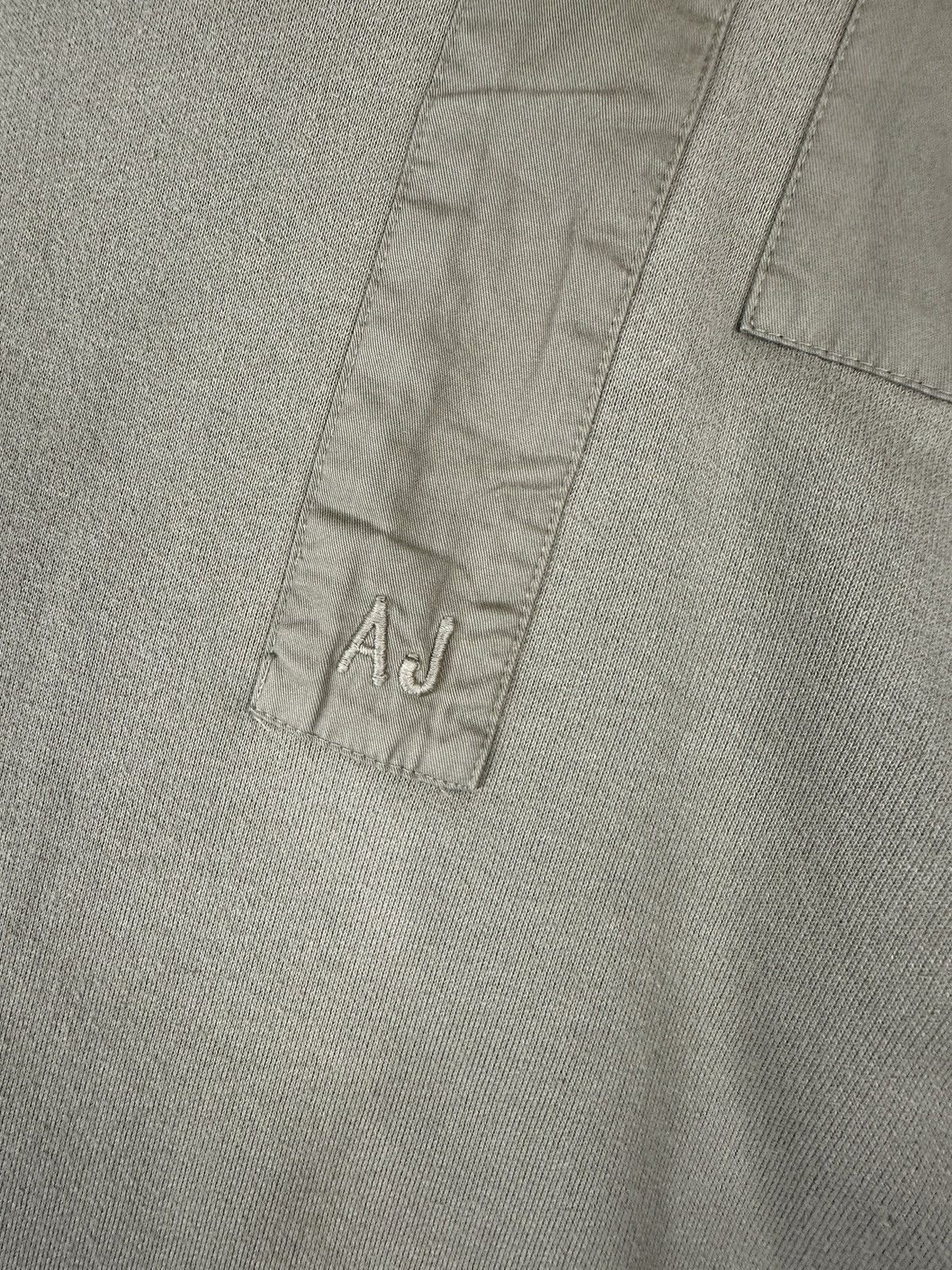 Emporio Armani Armani Jeans Vintage Retro V-Neck Sweatshirt Small Logo Size US XL / EU 56 / 4 - 4 Thumbnail