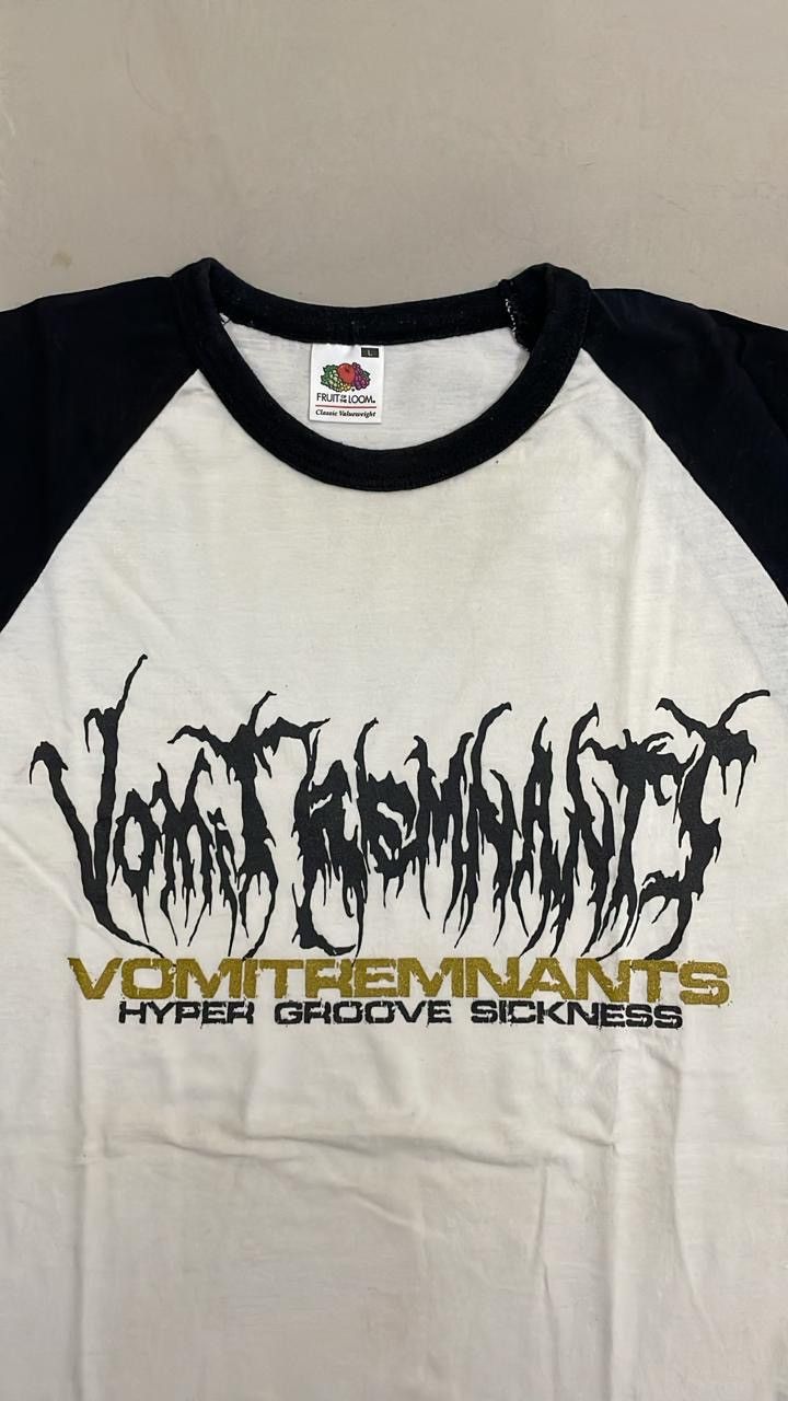 Band Tees Vintage Vomit Remnants Hyper Groove Sickness brutal death Size US L / EU 52-54 / 3 - 2 Thumbnail