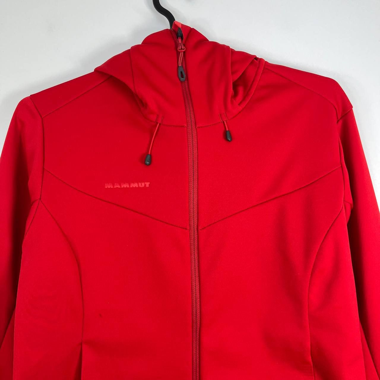 Mammut Mammut Womens Red Windstopper Softshell Jacket Hooded Size S Size S / US 4 / IT 40 - 6 Thumbnail