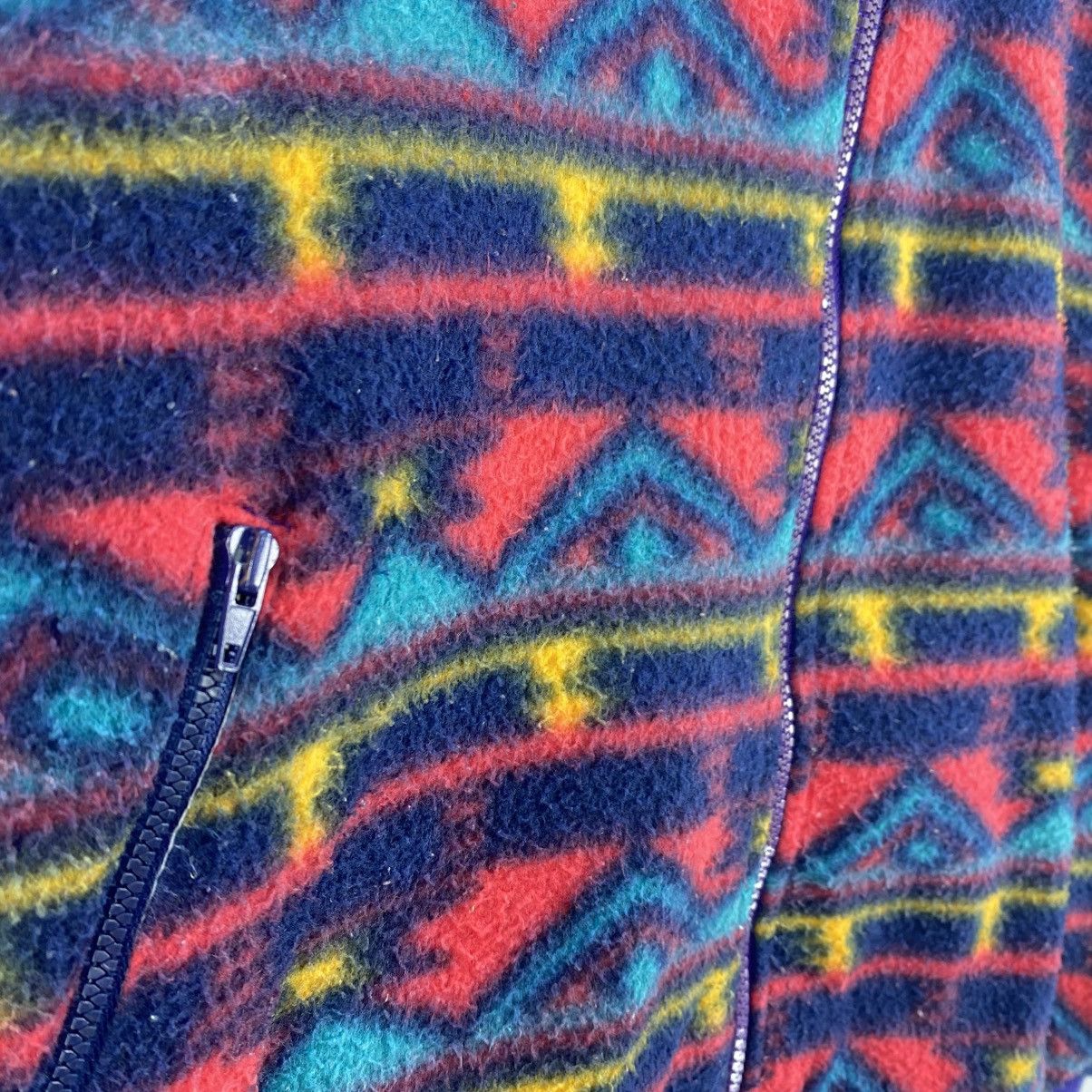 Japanese Brand Vintage C.W.Gear Riversible Navajo Bomber Jacket Size US L / EU 52-54 / 3 - 8 Thumbnail
