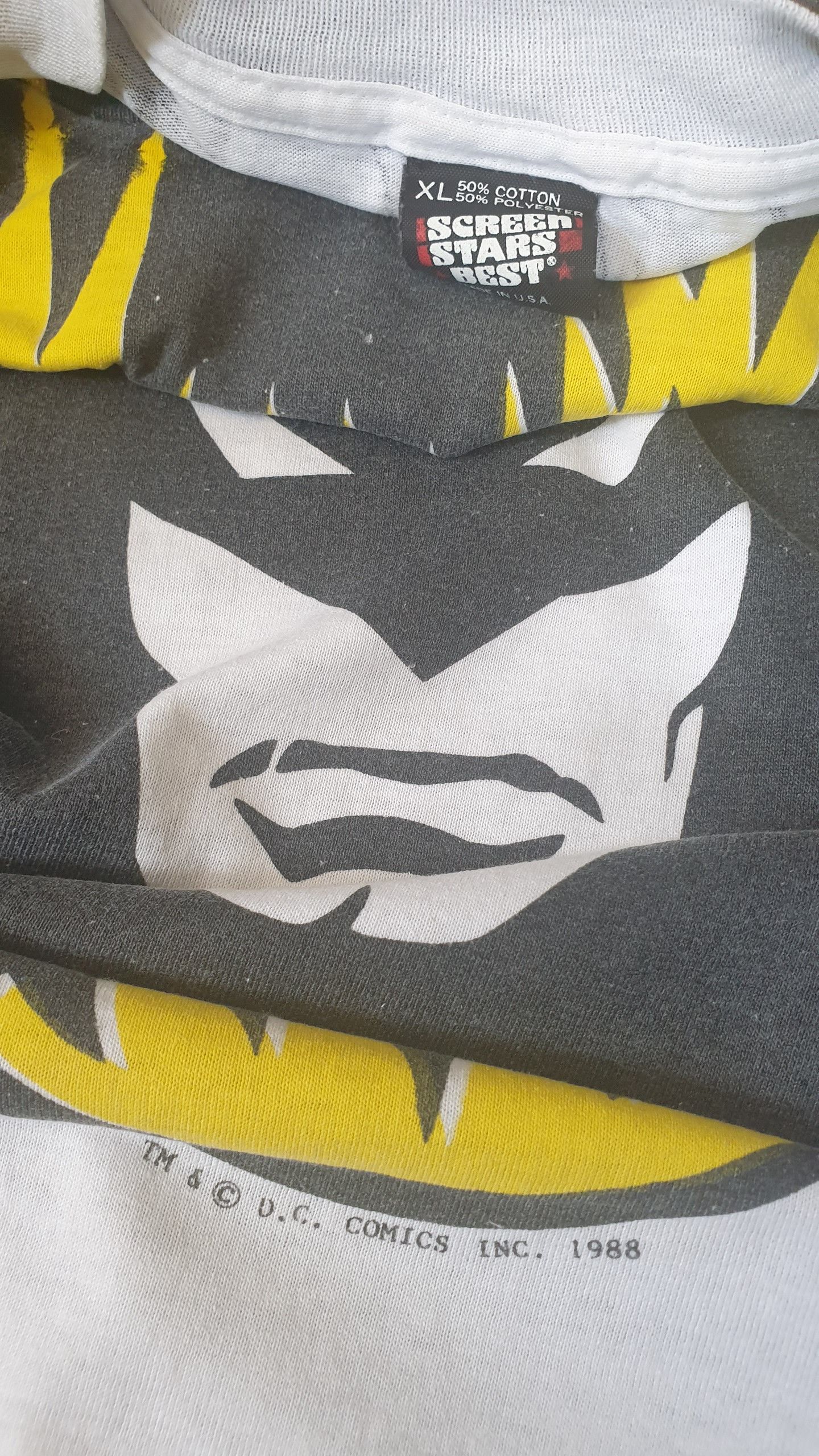 Other BATMAN - DC COMIC INC. 1988 (Vintage & Rare) Size US XL / EU 56 / 4 - 8 Thumbnail