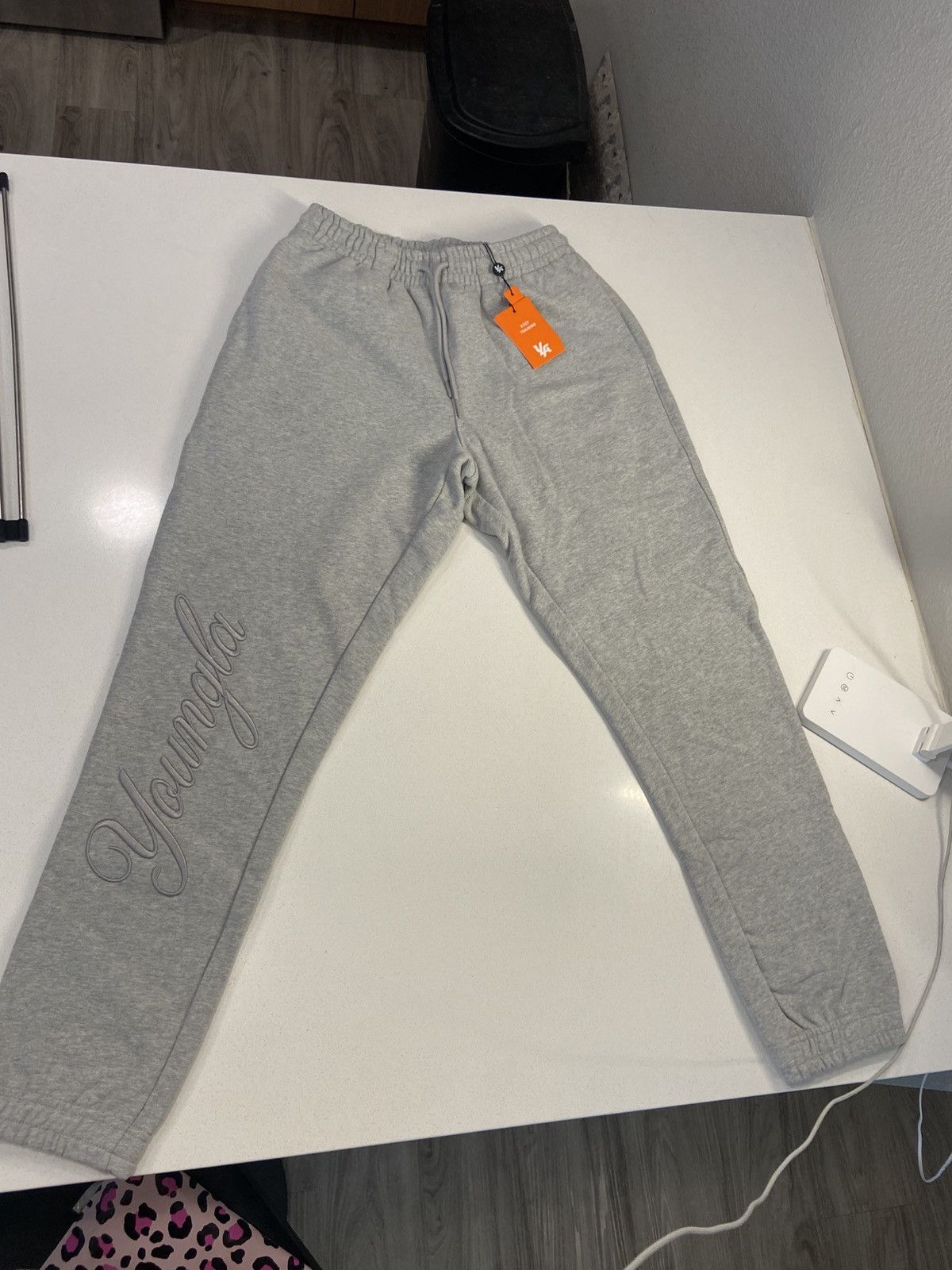 YoungLA YoungLA Blue Joggers Womens Size 27" / US 4 / IT 40 - 4 Thumbnail
