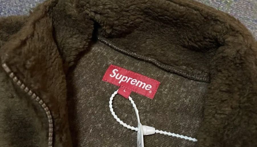 Supreme Supreme wolf fleece jacket orange Size US L / EU 52-54 / 3 - 4 Thumbnail