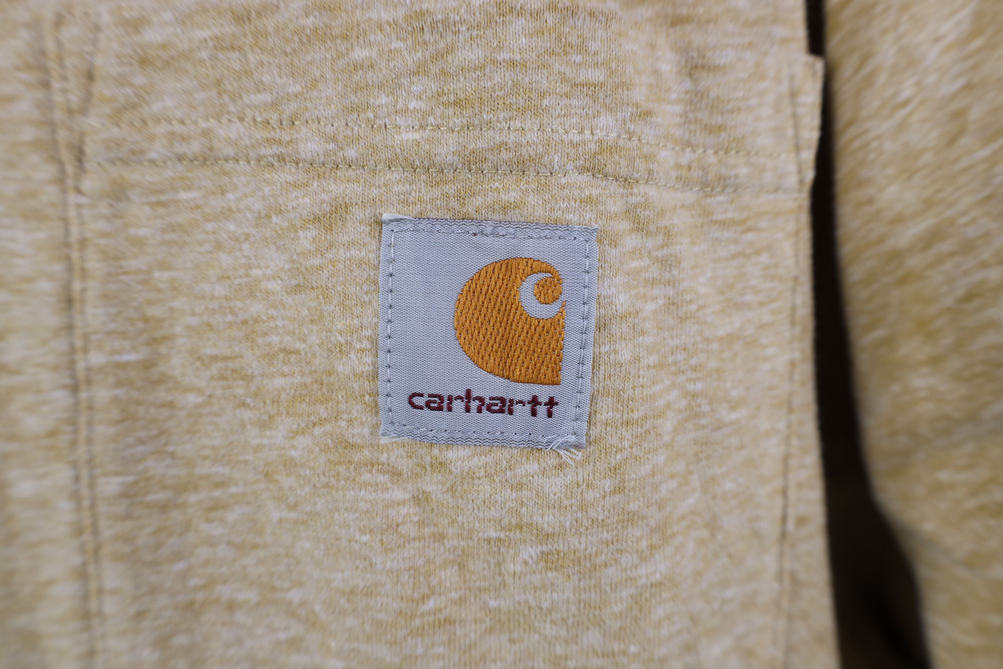 Carhartt Y2K Carhartt Spell Out Pocket Short Sleeve T-Shirt Cotton Size US XXL / EU 58 / 5 - 4 Thumbnail