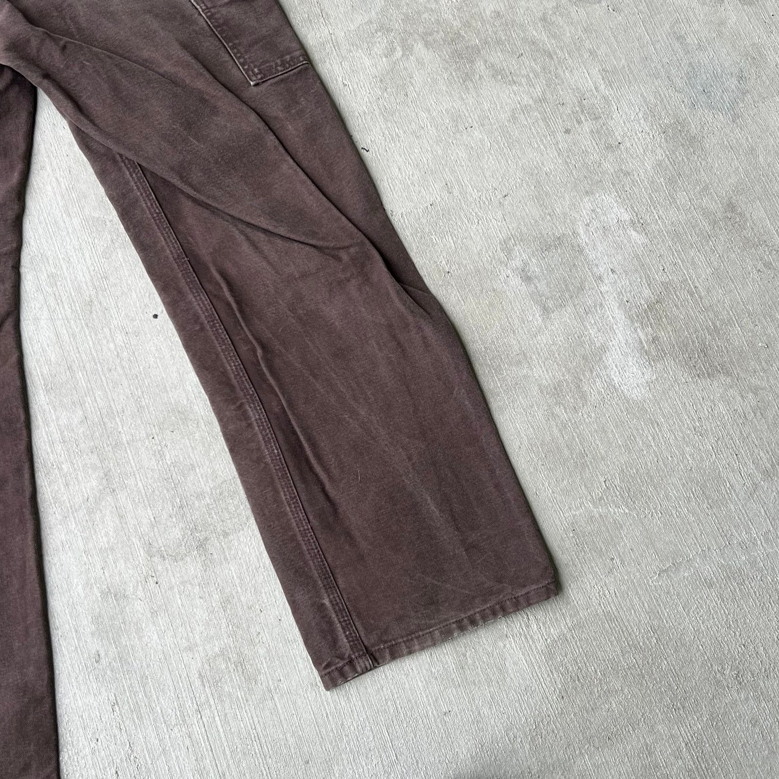 Carhartt × Vintage Carhartt brown double knee work wear carpenter pants Size US 31 - 10 Thumbnail