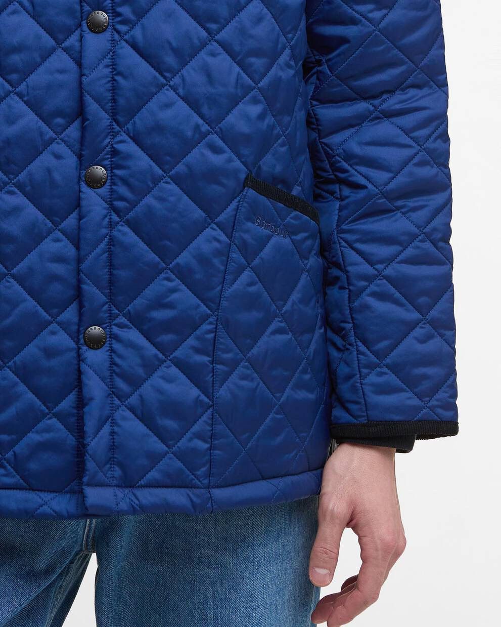 Barbour 🔥 Barbour Liddesdale Quilted Jacket — Royal Blue — Size L Size US L / EU 52-54 / 3 - 3 Thumbnail